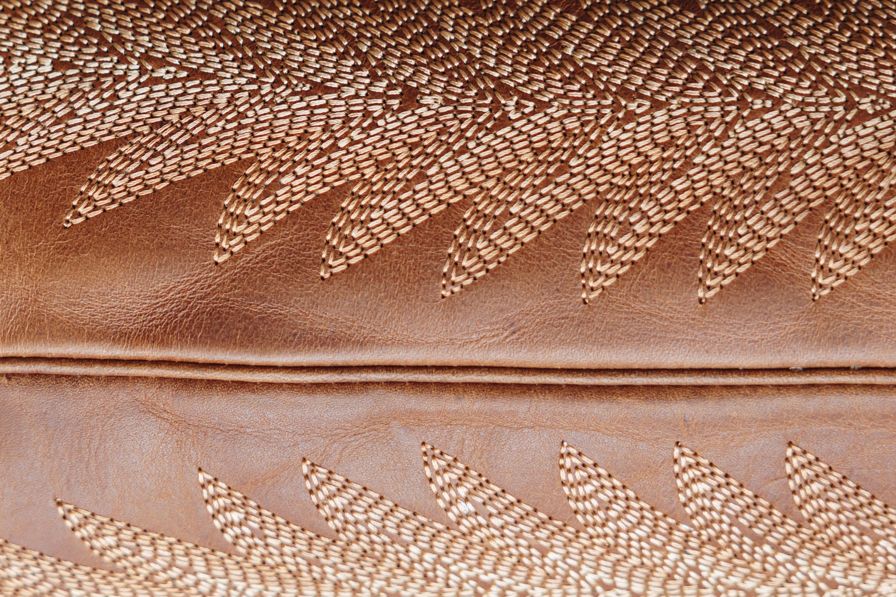 BROWN LEATHER