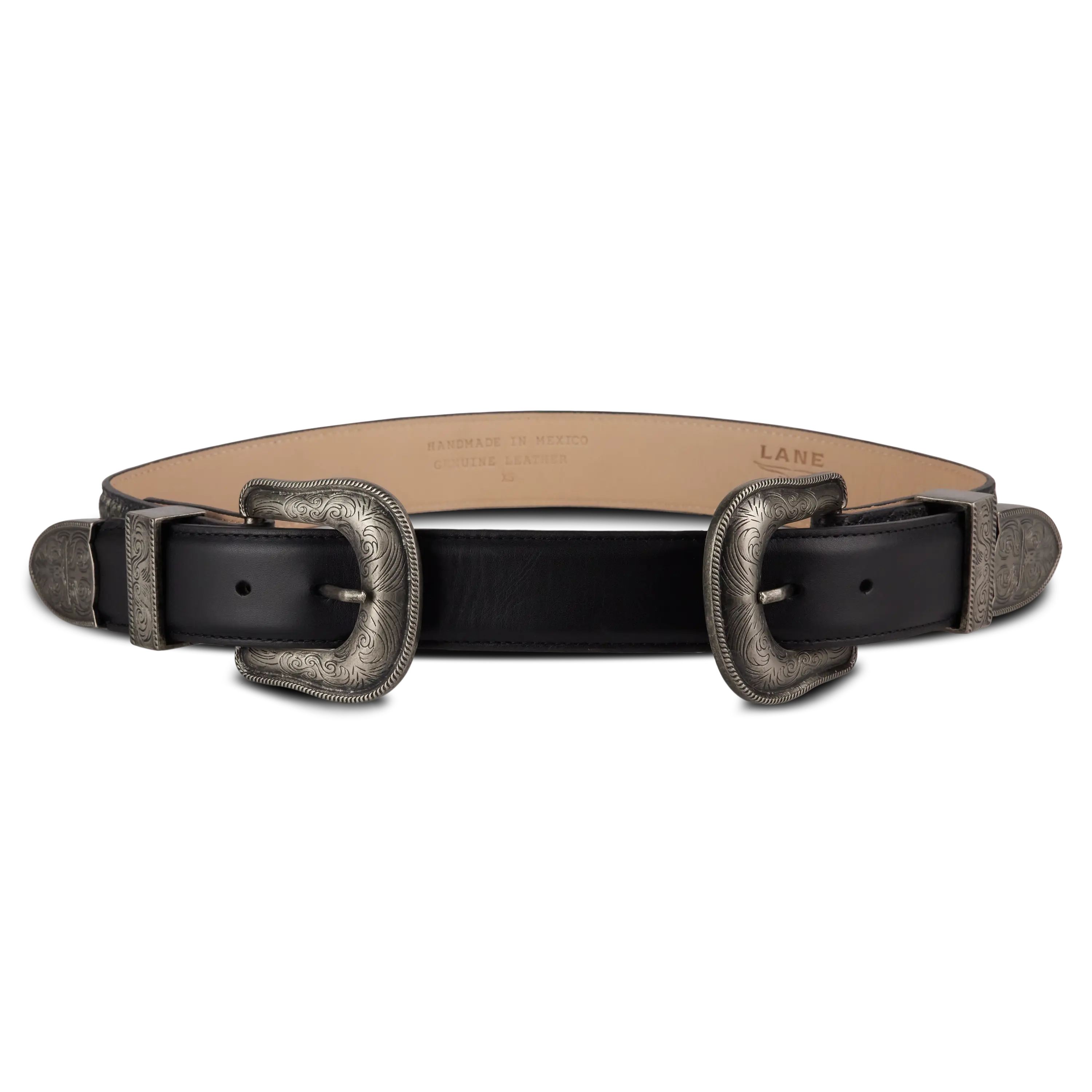 Double Buckle Belt SIBLINGS Lane Boots