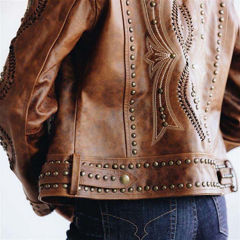 Cossette Jacket - Desert Clay Jackets Western Fashion by Lane