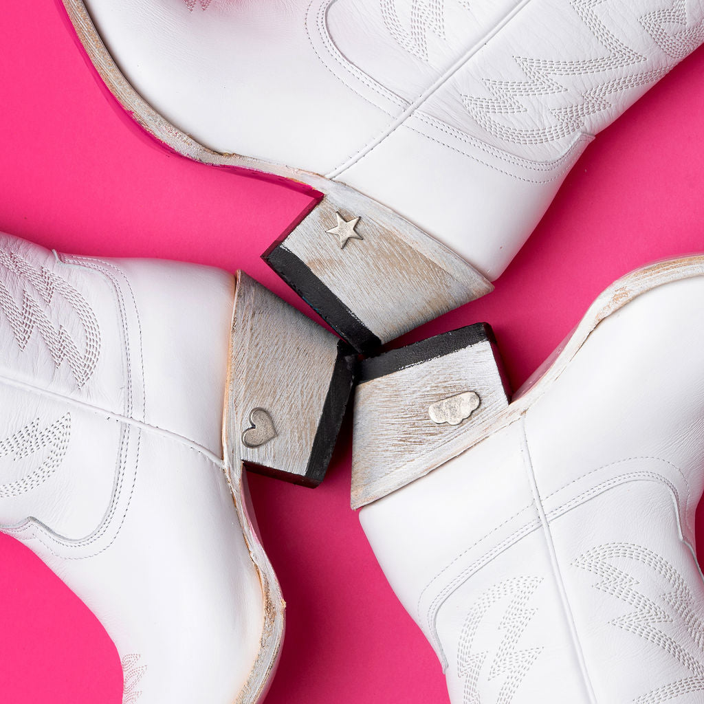 Cloud 9 Megan Moroney Smokeshow - Matte White Ladies Boot Western Fashion by Lane