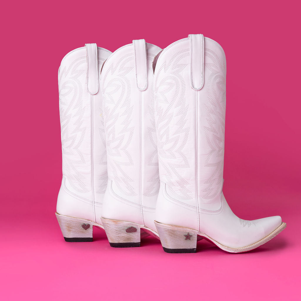 Cloud 9 Megan Moroney Smokeshow - Matte White Ladies Boot Western Fashion by Lane