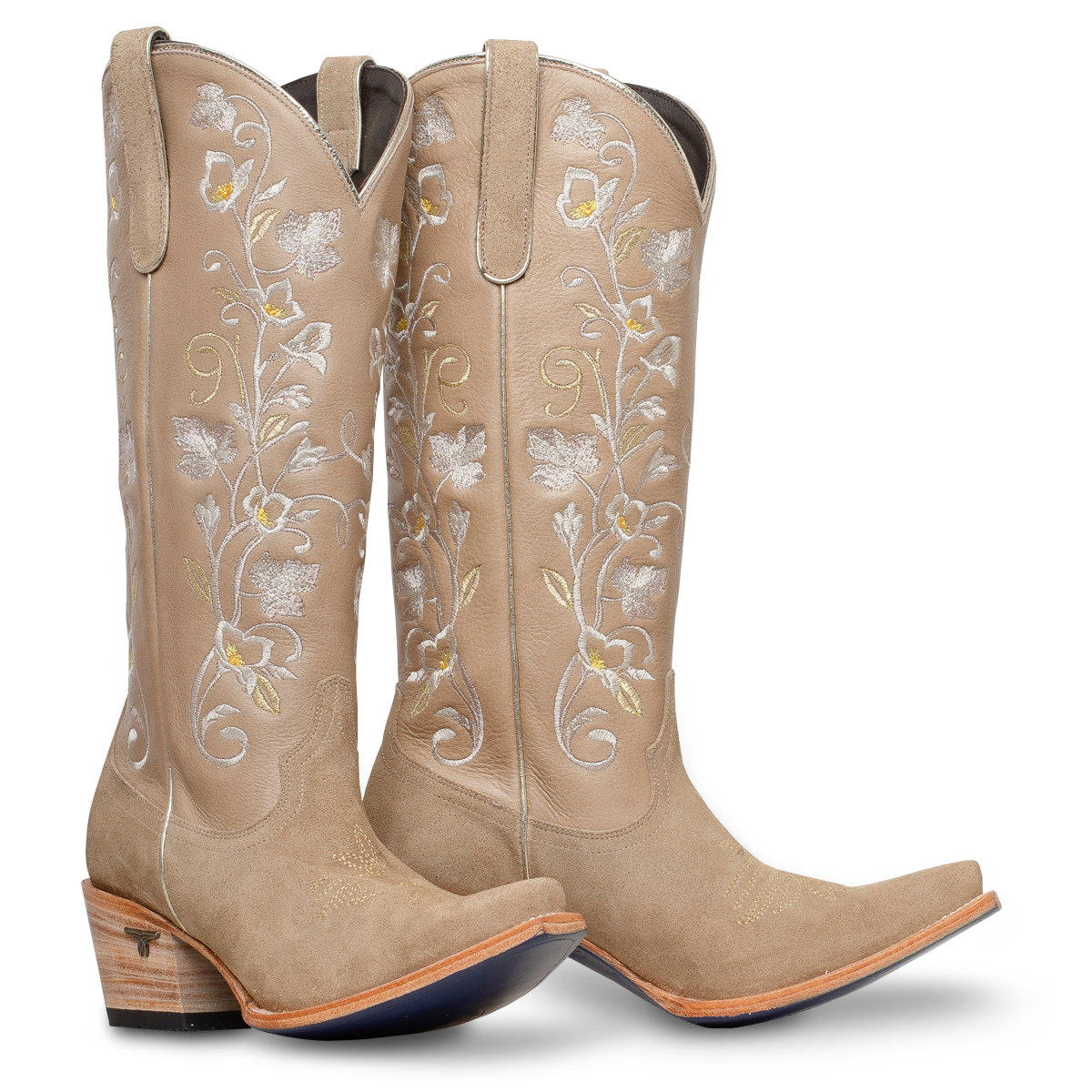 Joy Boot - Chardonnay Suede Ladies Boot Western Fashion by Lane