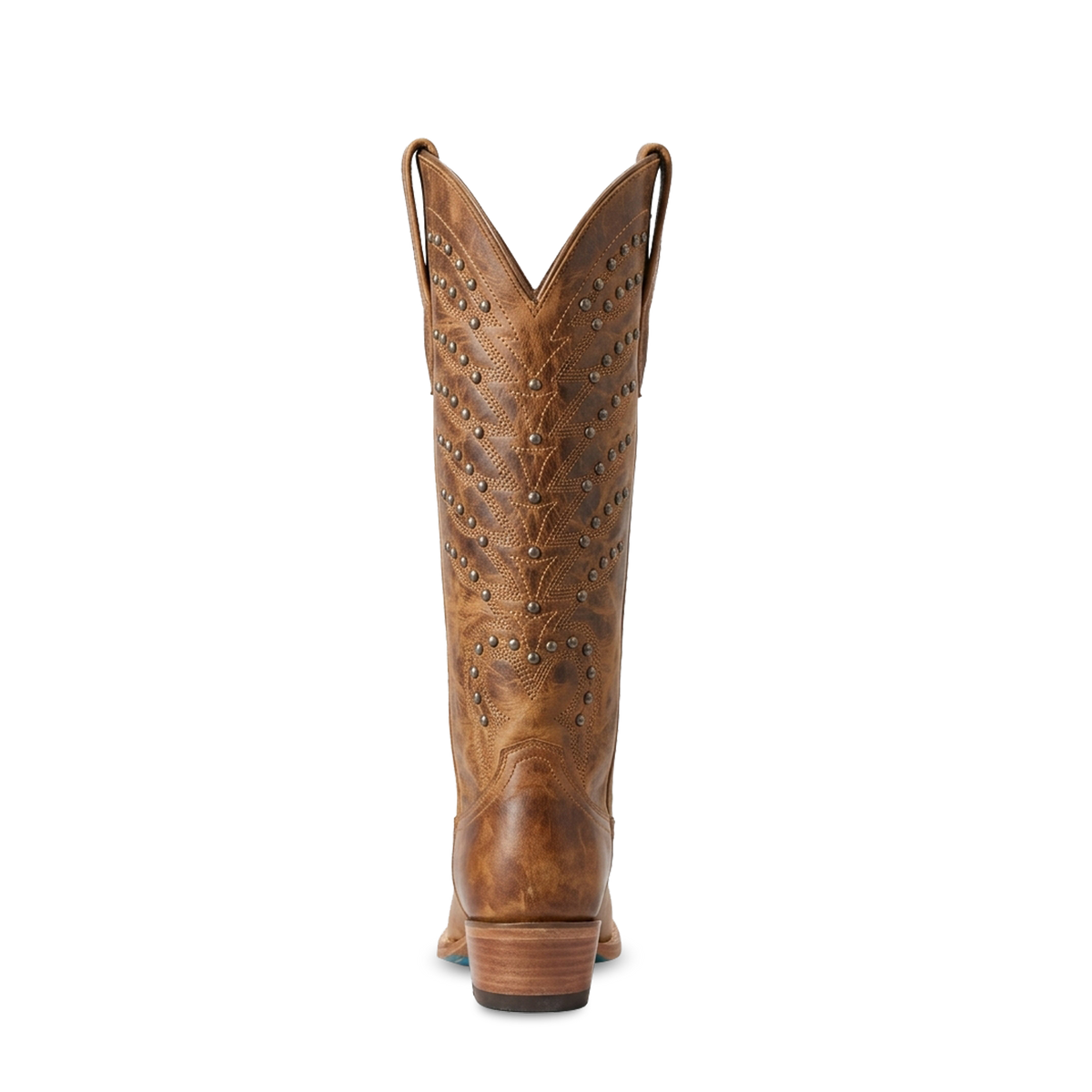 Studded Squash Blossom Boot - Desert Clay Ladies Boot Western Fashion by Lane