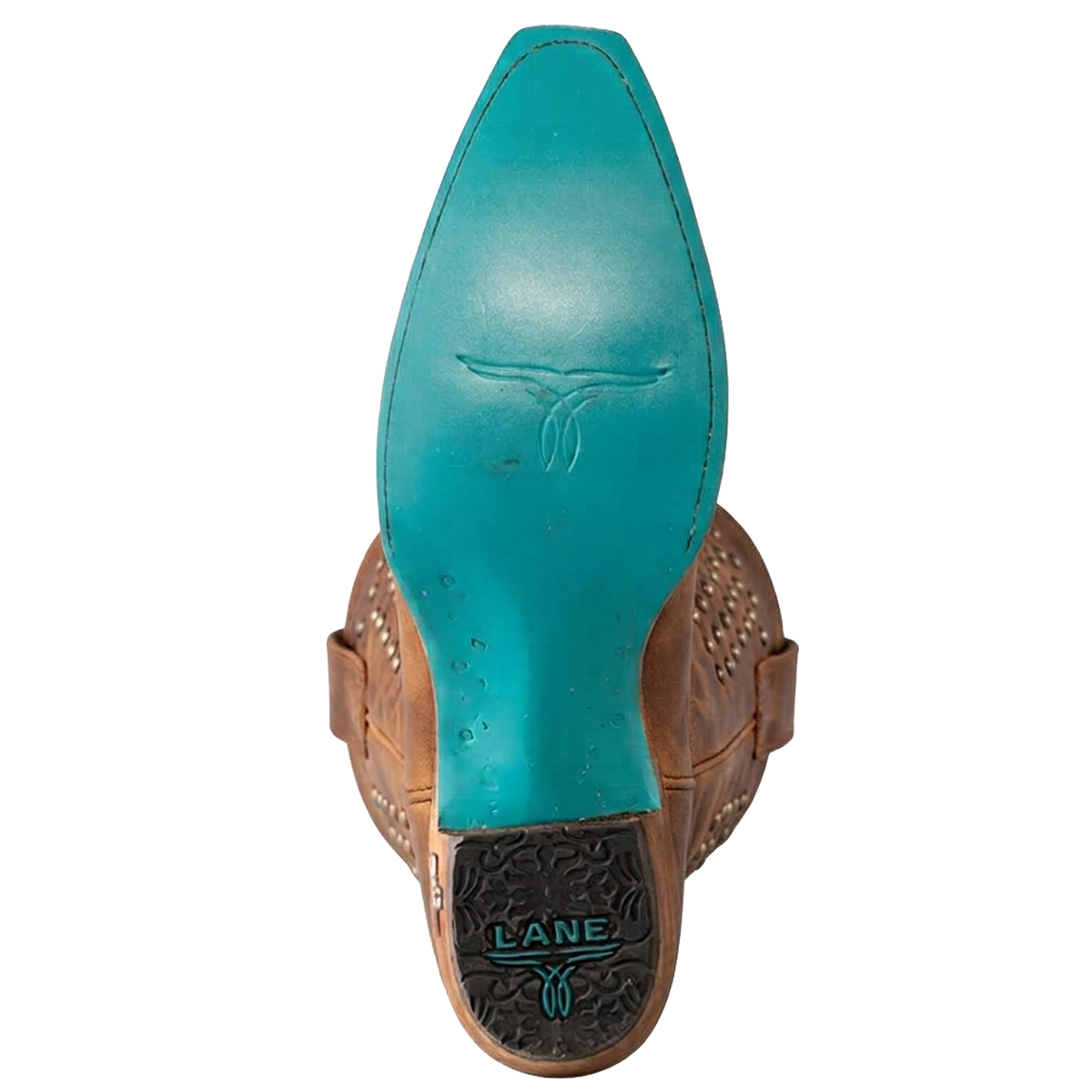 Studded Squash Blossom Boot - Desert Clay Ladies Boot Western Fashion by Lane