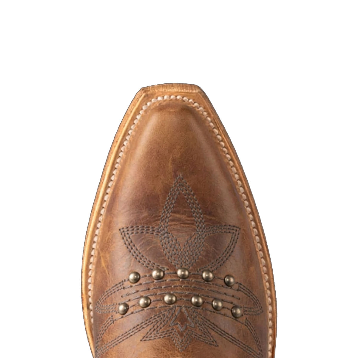 Studded Squash Blossom Boot - Desert Clay Ladies Boot Western Fashion by Lane