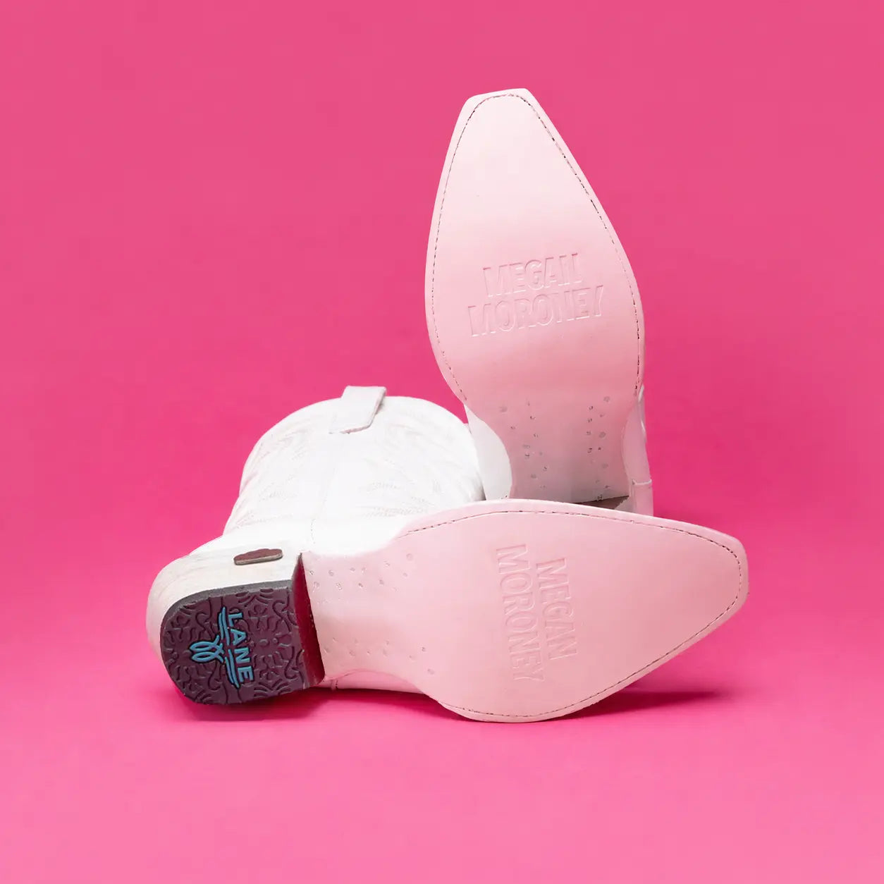 Cloud 9 Megan Moroney Smokeshow - Matte White Ladies Boot Western Fashion by Lane