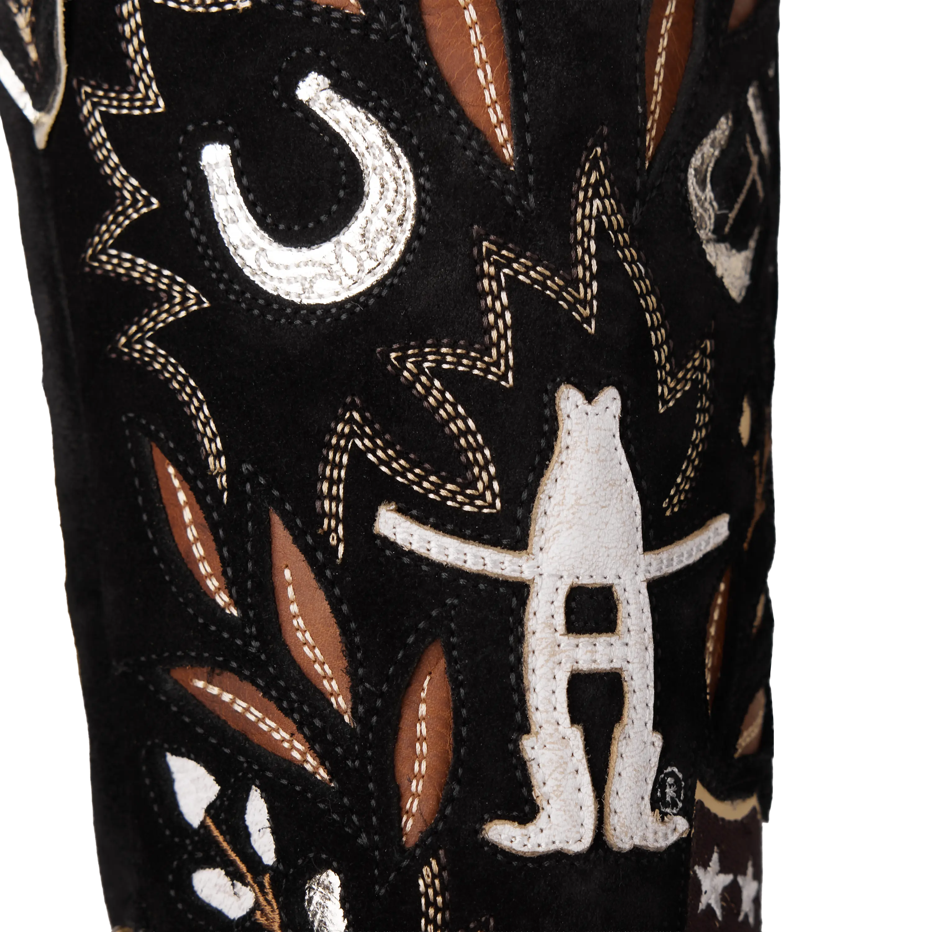 RODEOHOUSTON® Women's Knee High 2026 Limited Edition - Jet Black **FINAL SALE** Ladies Boot Western Fashion by Lane