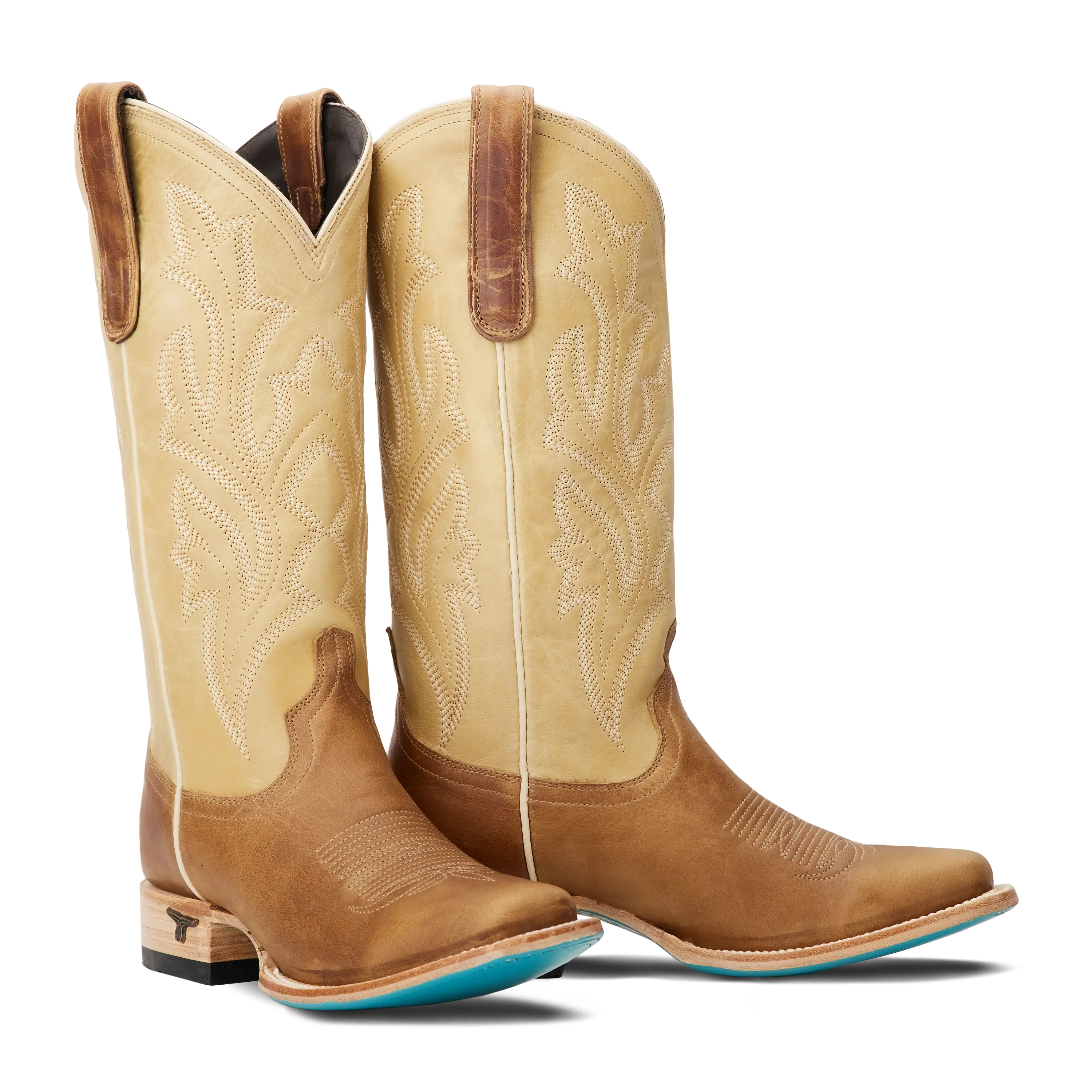 Classic Square Boot - Desert Clay & Buttermilk Ladies Boot Desert Clay Western Fashion by Lane