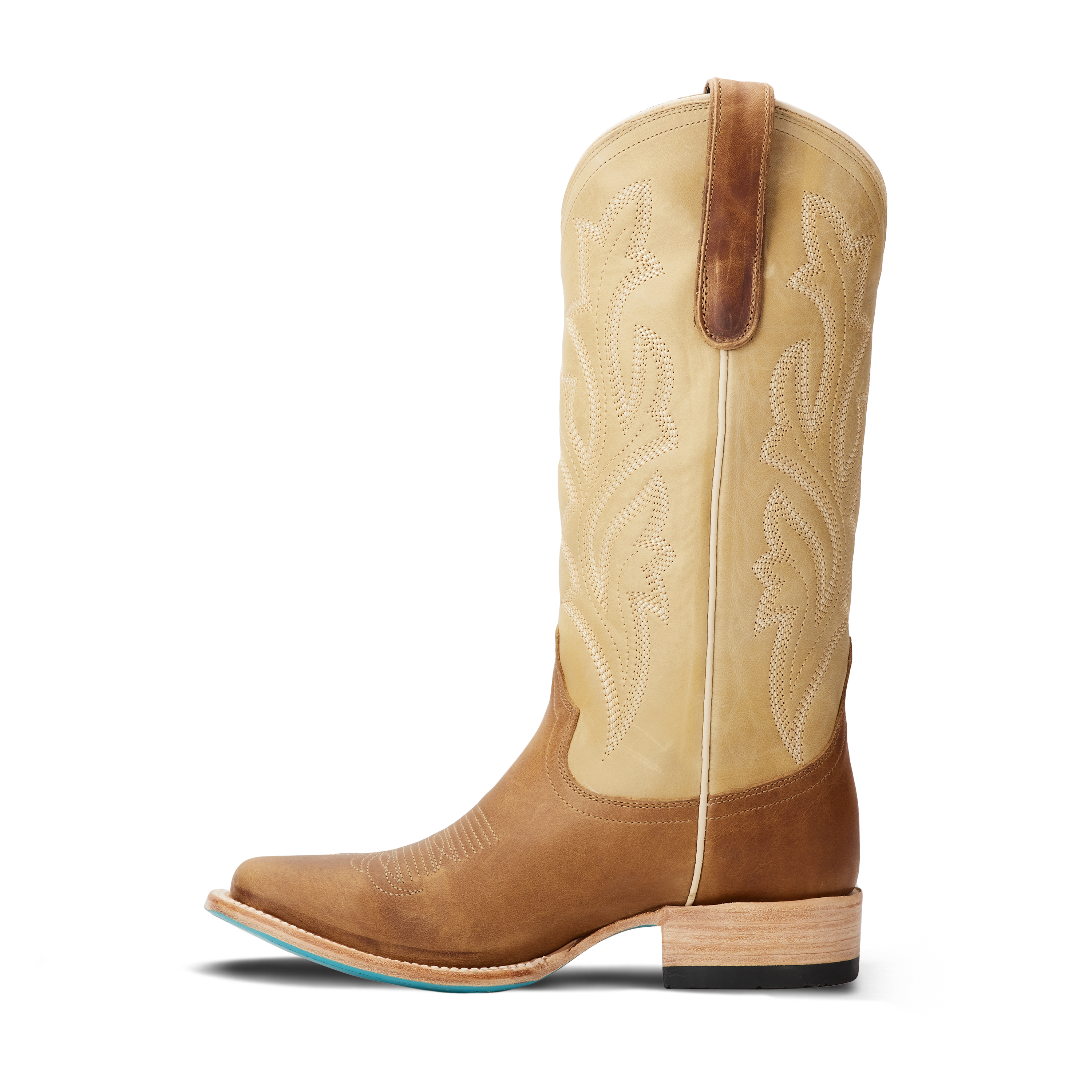 Classic Square Boot - Desert Clay & Buttermilk Ladies Boot Western Fashion by Lane