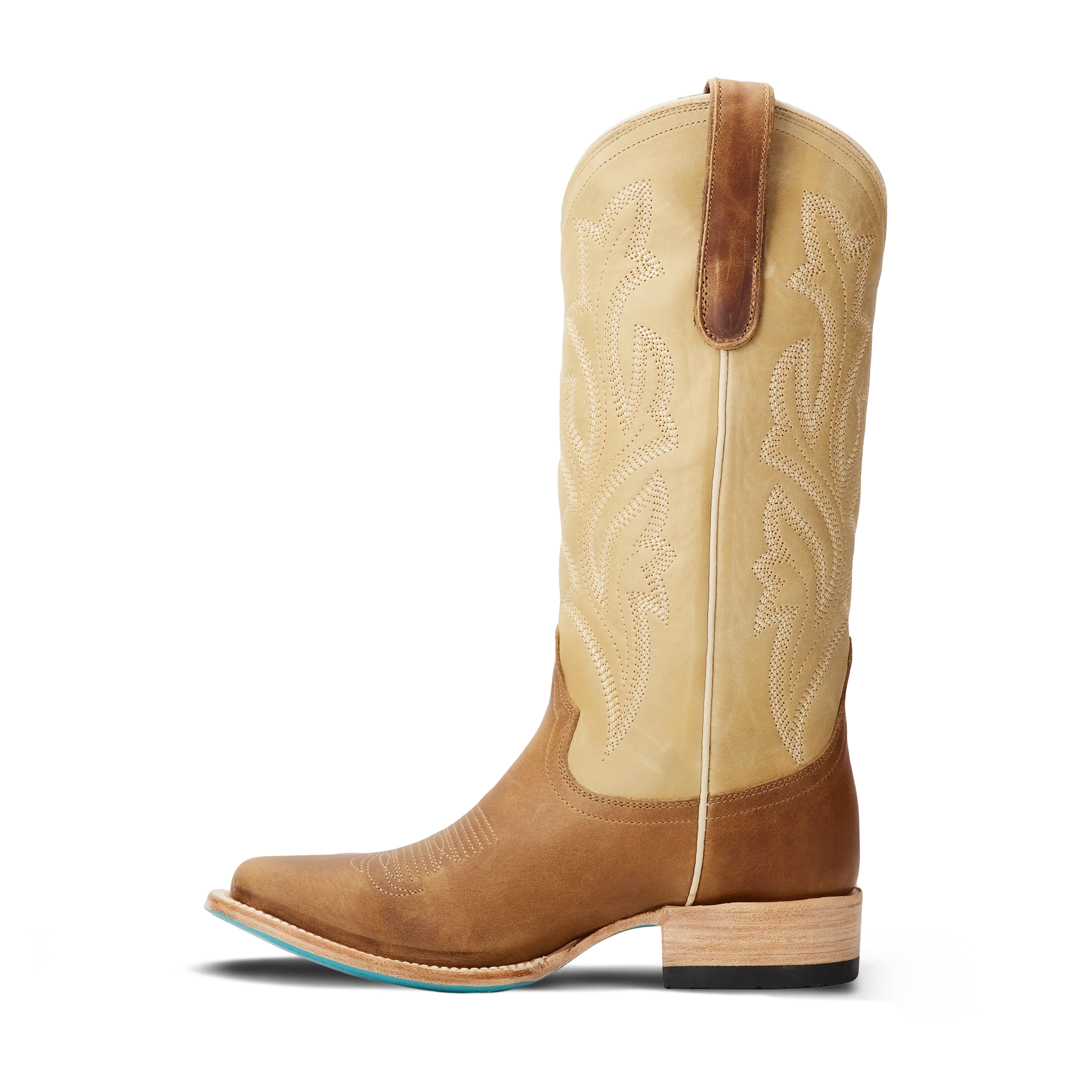Classic Square Boot - Desert Clay & Buttermilk Ladies Boot Western Fashion by Lane