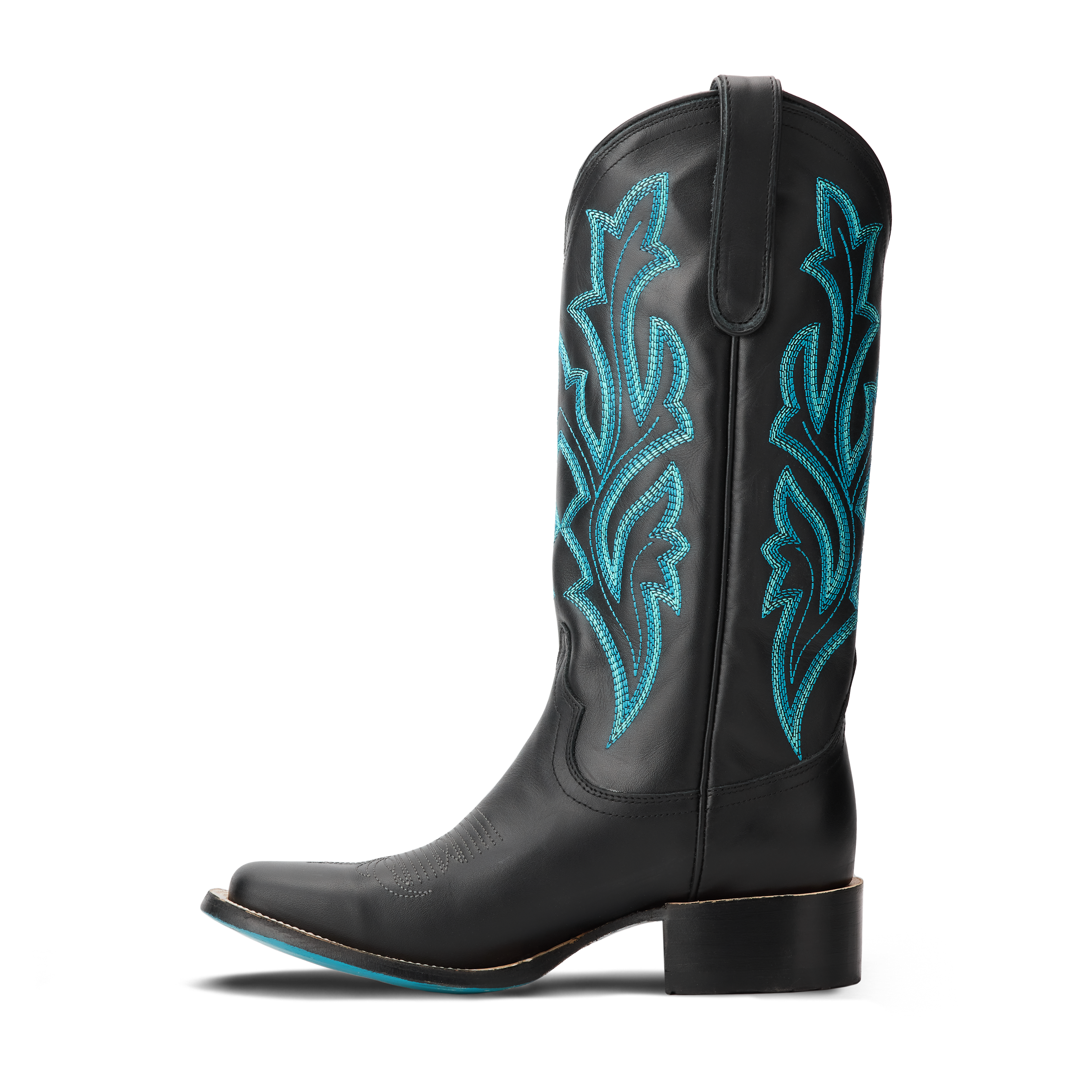 Classic Square Boot - Jet Black Ladies Boot Western Fashion by Lane