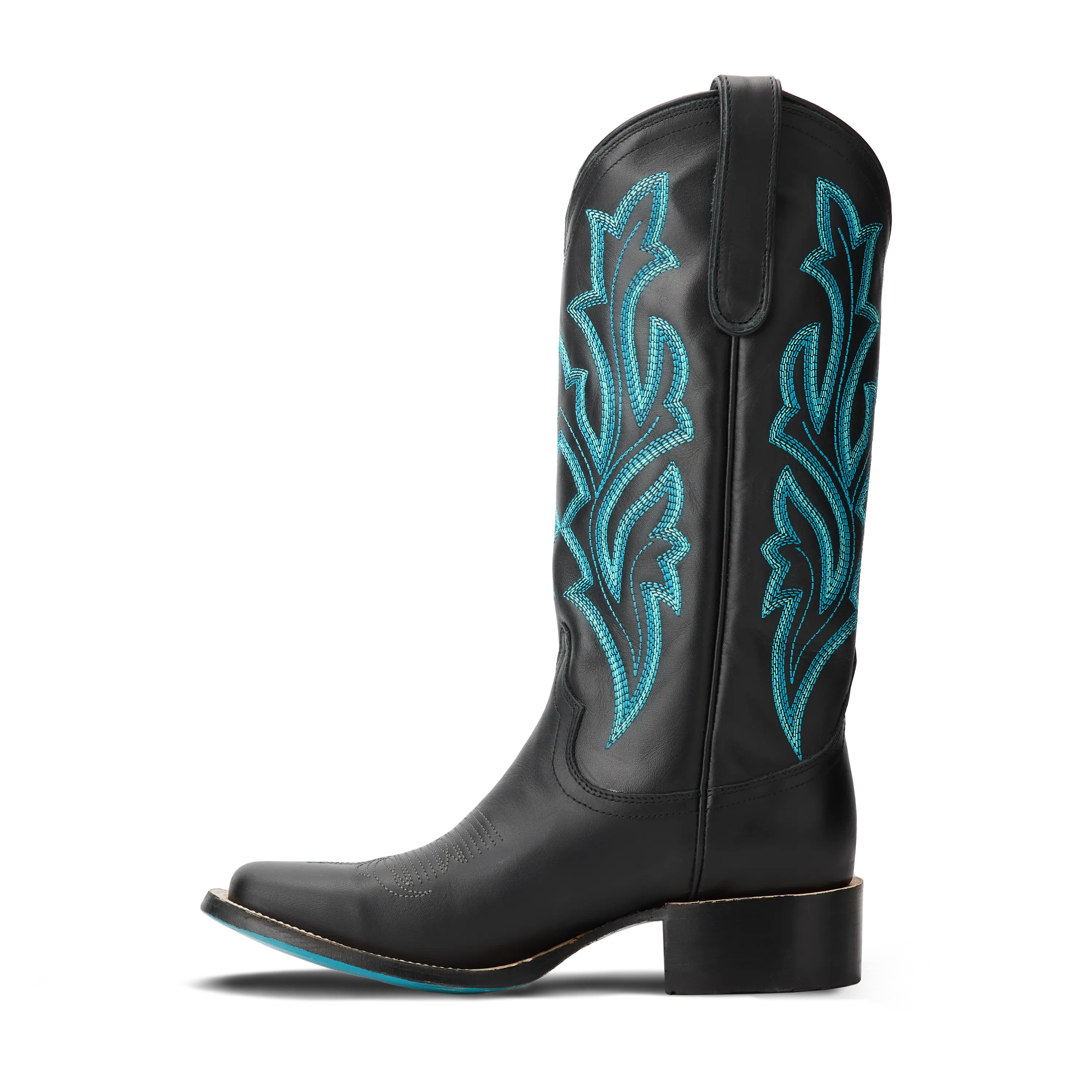 Classic Square - IO Jet black Ladies Boot Western Fashion by Lane