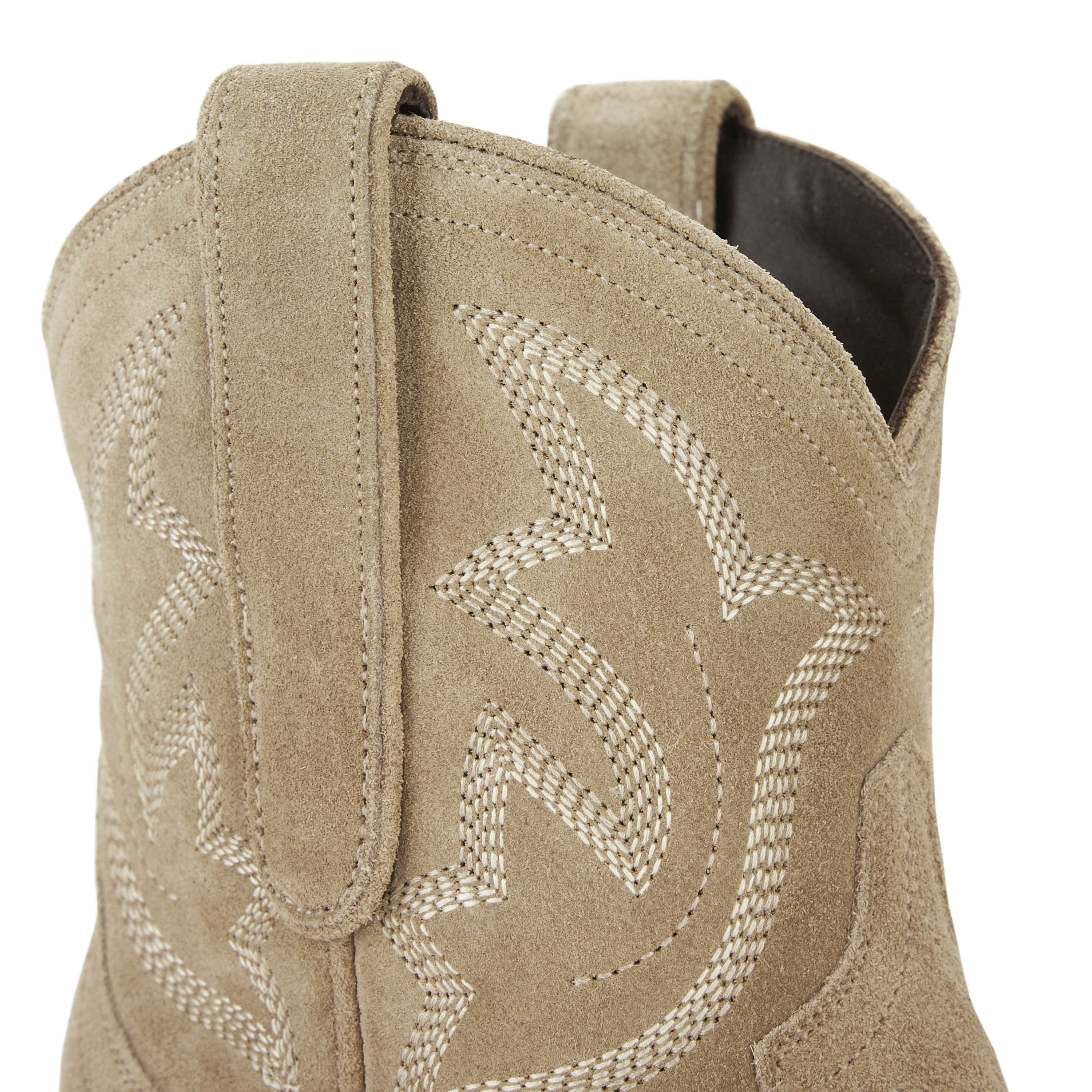 Saratoga Bootie - Latte Roughout**FINAL SALE** Ladies Bootie Western Fashion by Lane
