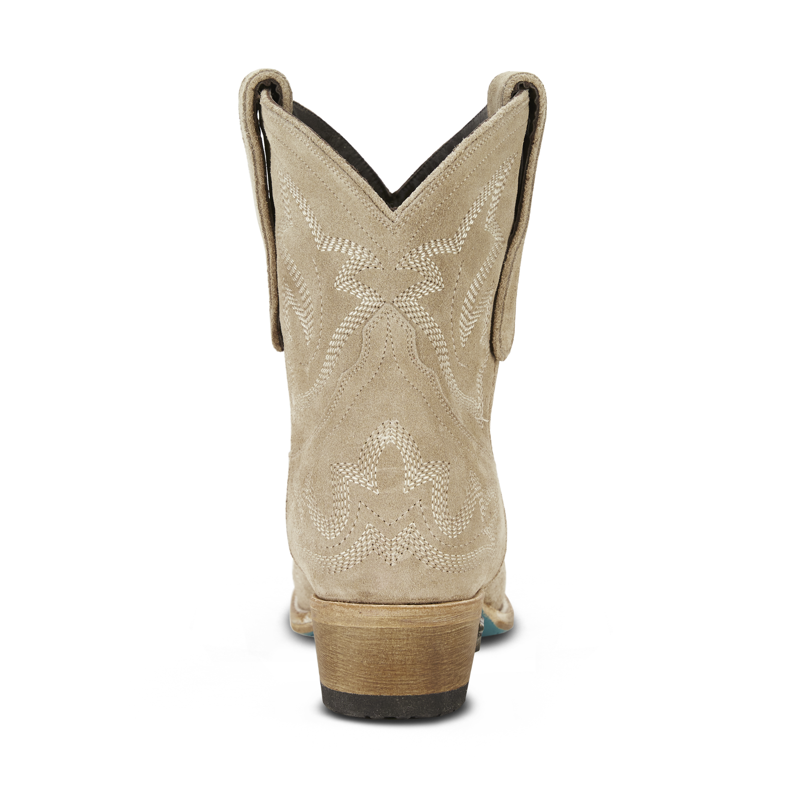 Saratoga Bootie - Latte Roughout**FINAL SALE** Ladies Bootie Western Fashion by Lane