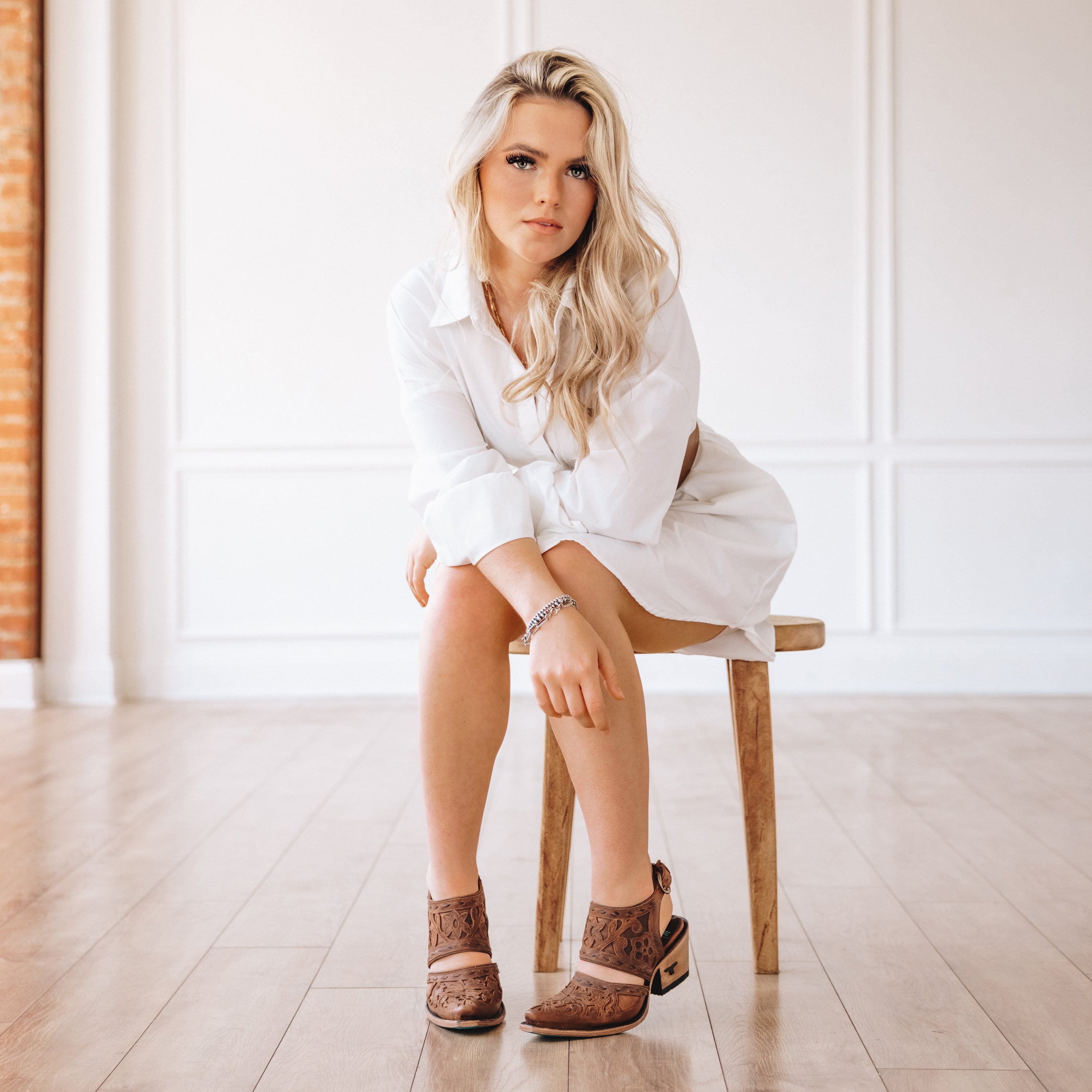 Robin Slingback Mule - Burnt Caramel Mule Western Fashion by Lane