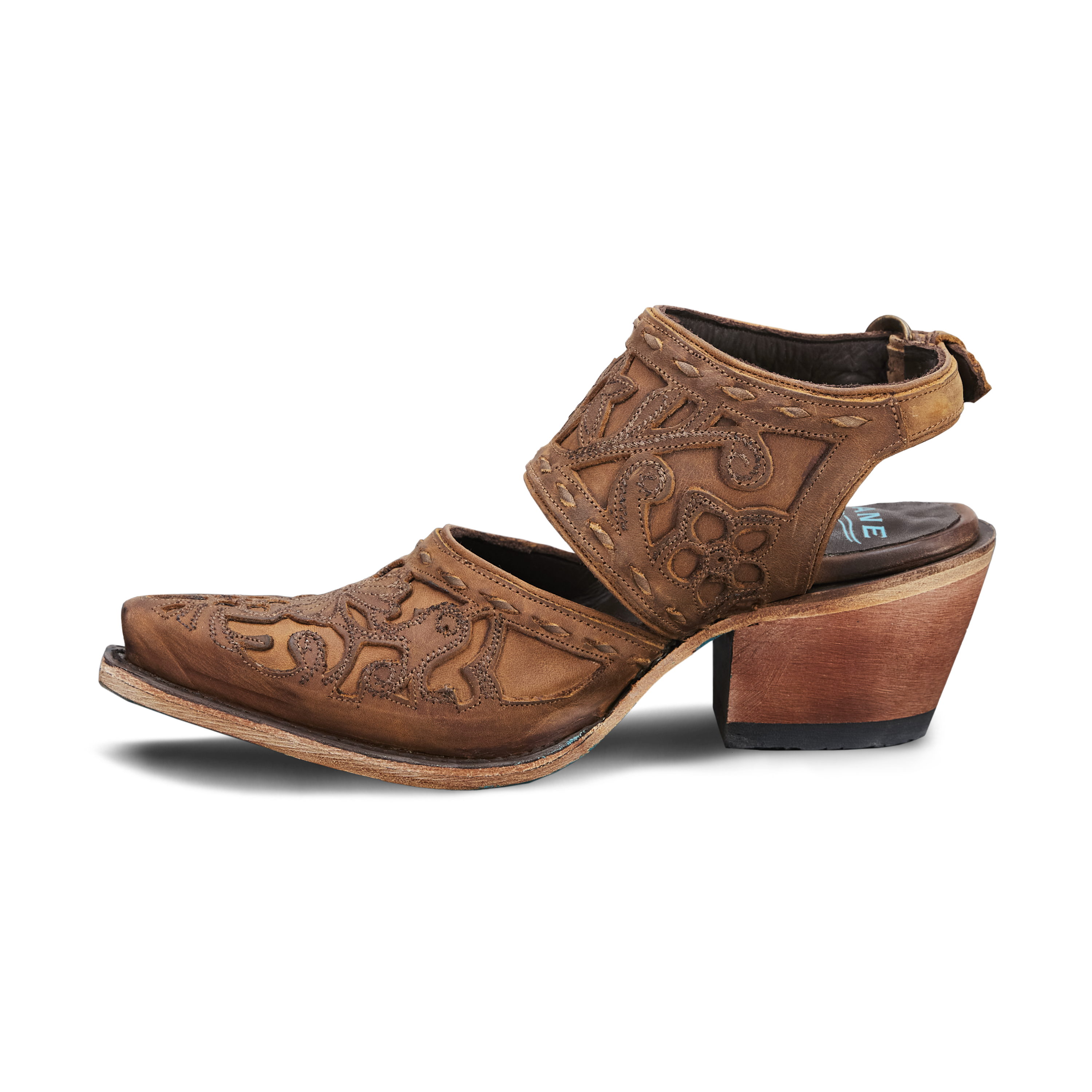 Robin Slingback Mule - Burnt Caramel Mule Western Fashion by Lane