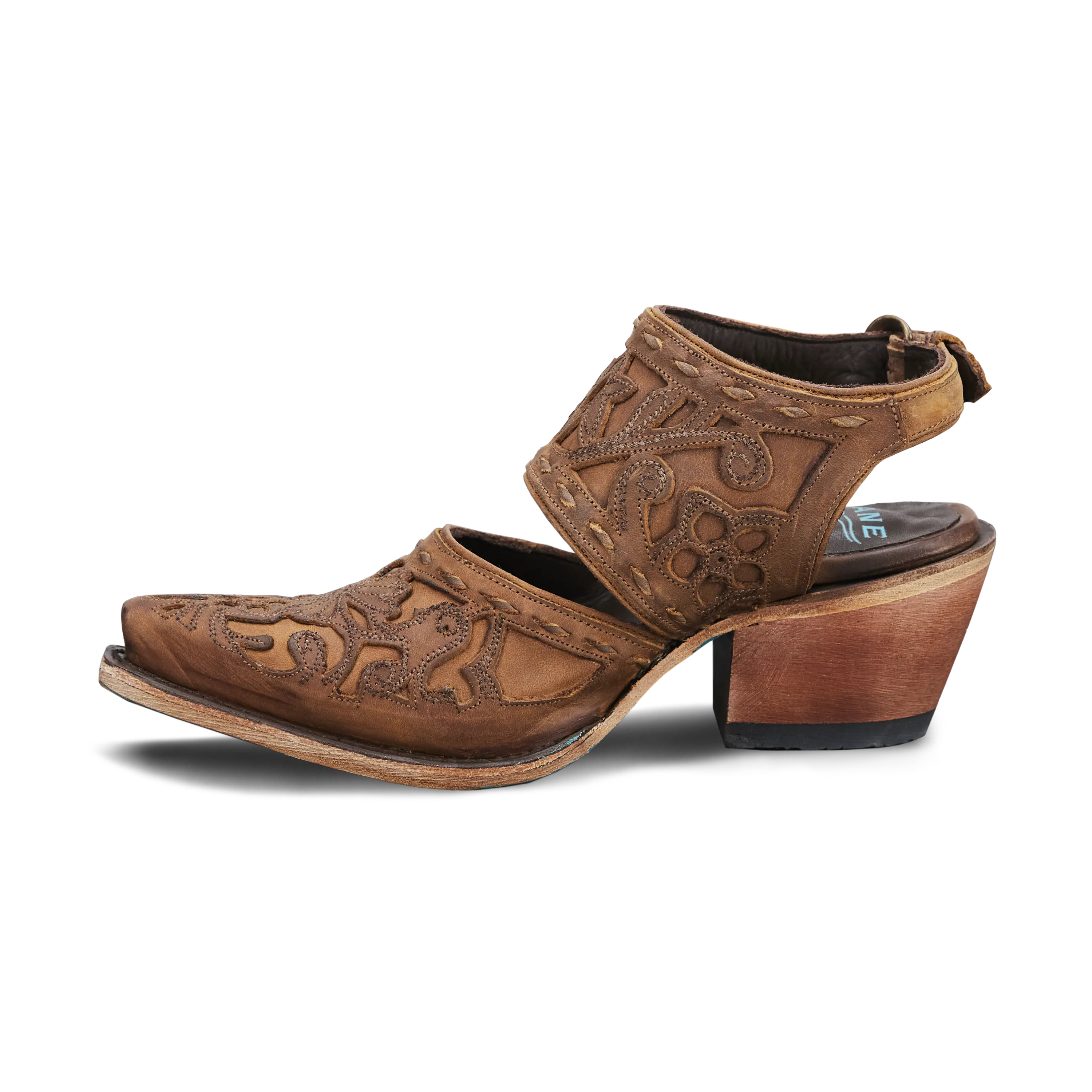Robin Slingback Mule - Burnt Caramel Mule Western Fashion by Lane