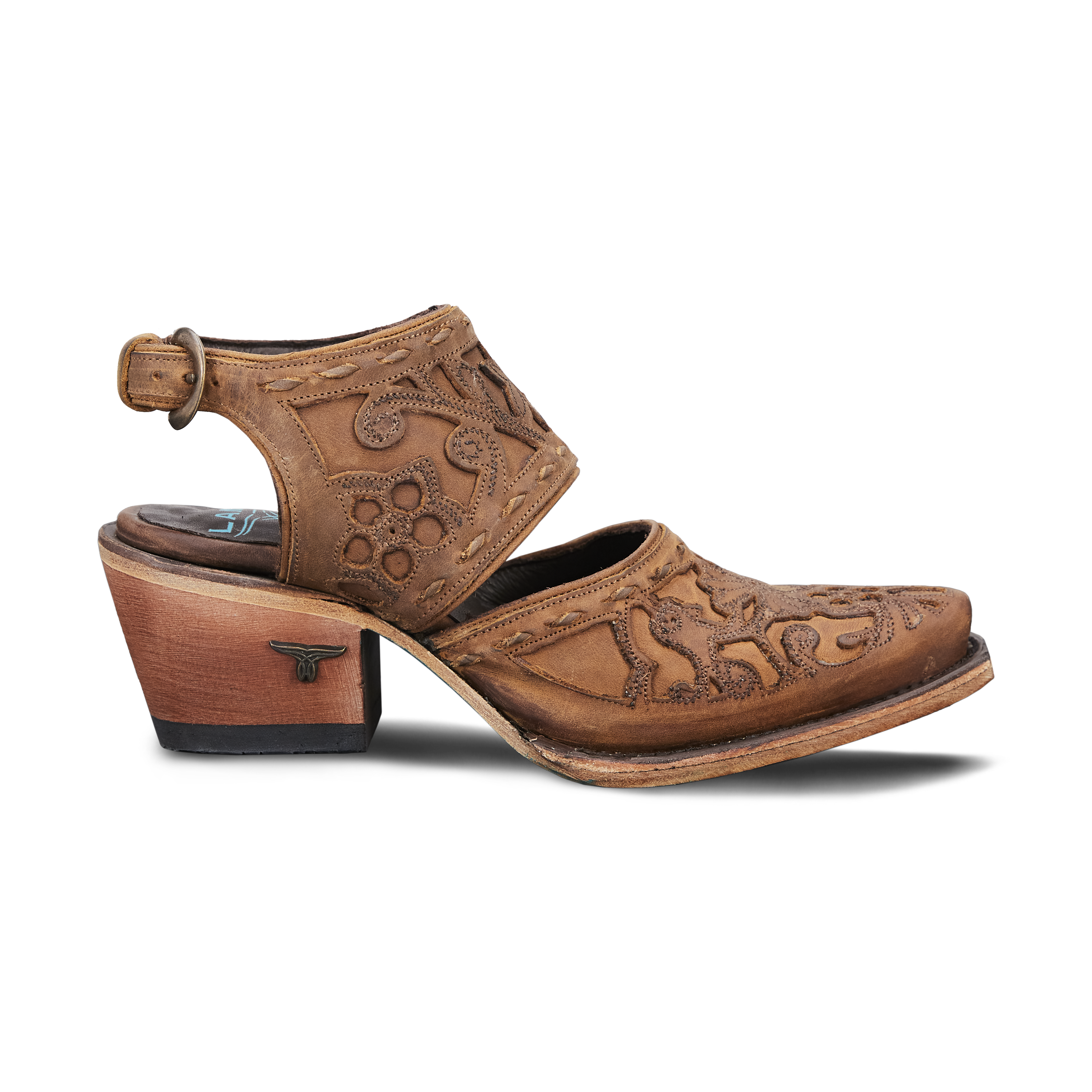 Robin Slingback Mule - Burnt Caramel Mule Western Fashion by Lane