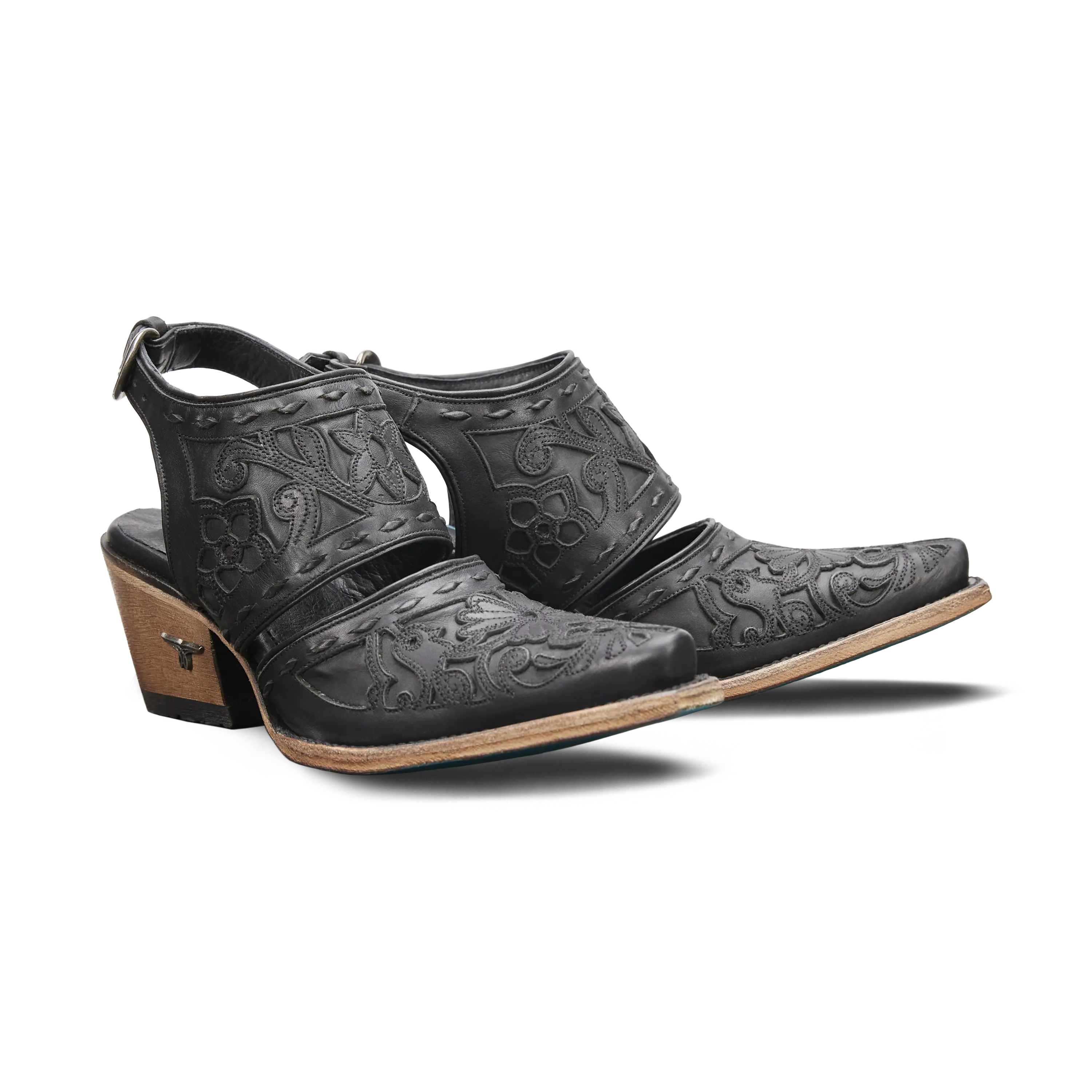 Robin Slingback Mule - Jet Black Mule Jet Black Western Fashion by Lane
