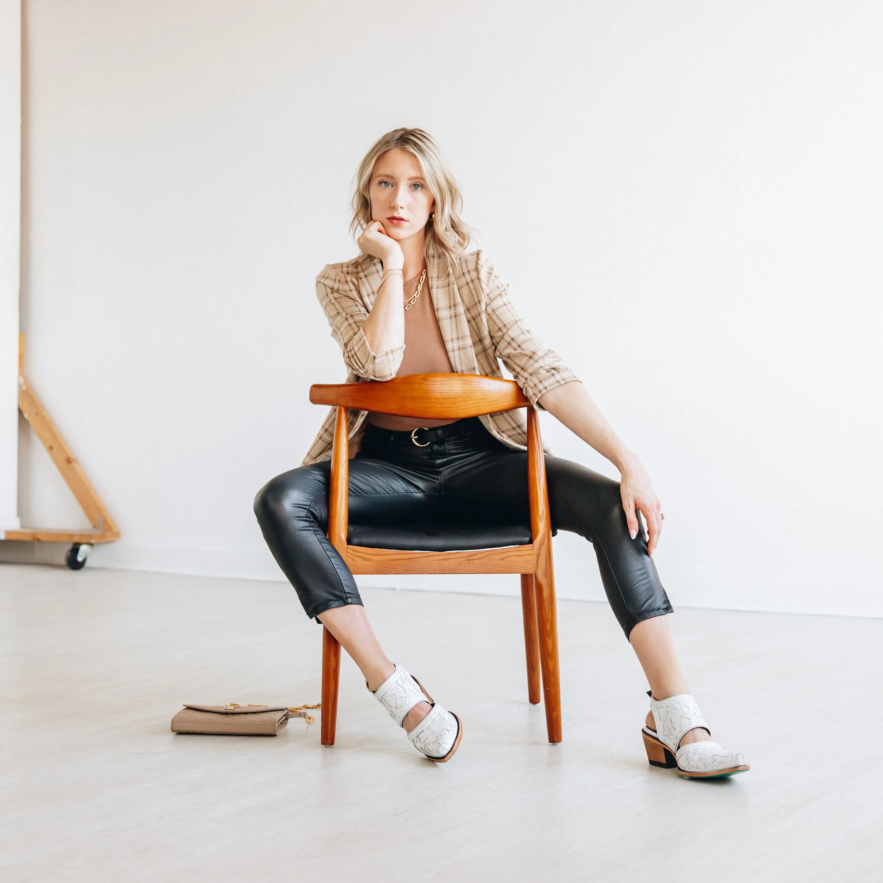 Robin Slingback Mule - Matte White Mule Western Fashion by Lane