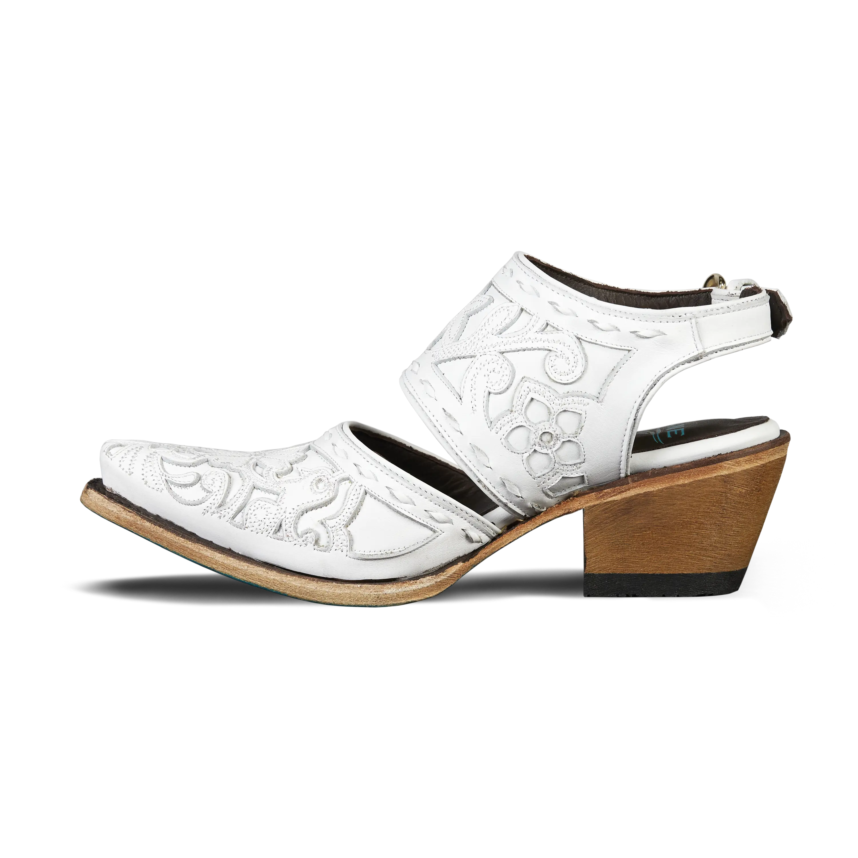 Robin Slingback Mule - Matte White Mule Western Fashion by Lane