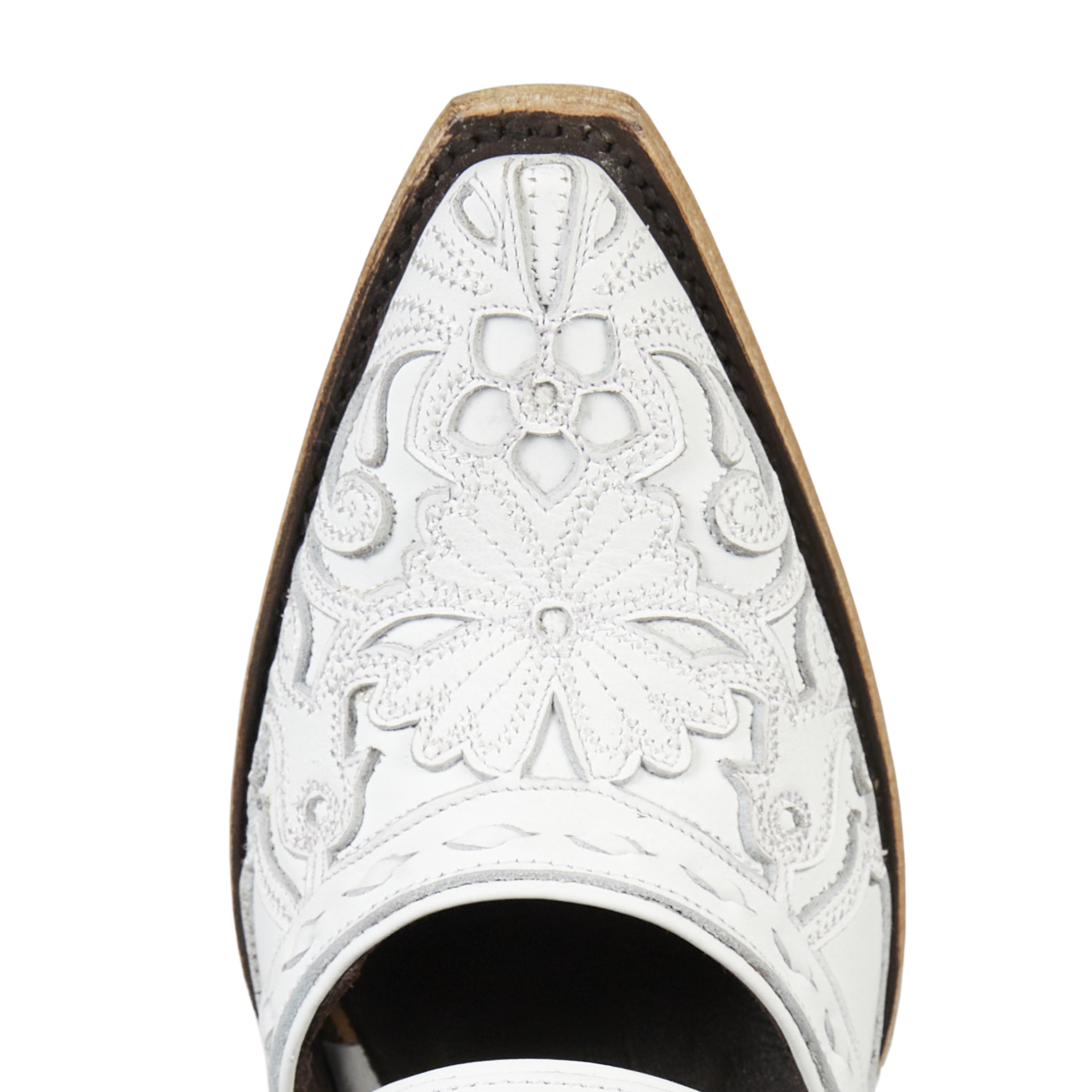 Robin Slingback Mule - Matte White Mule Western Fashion by Lane