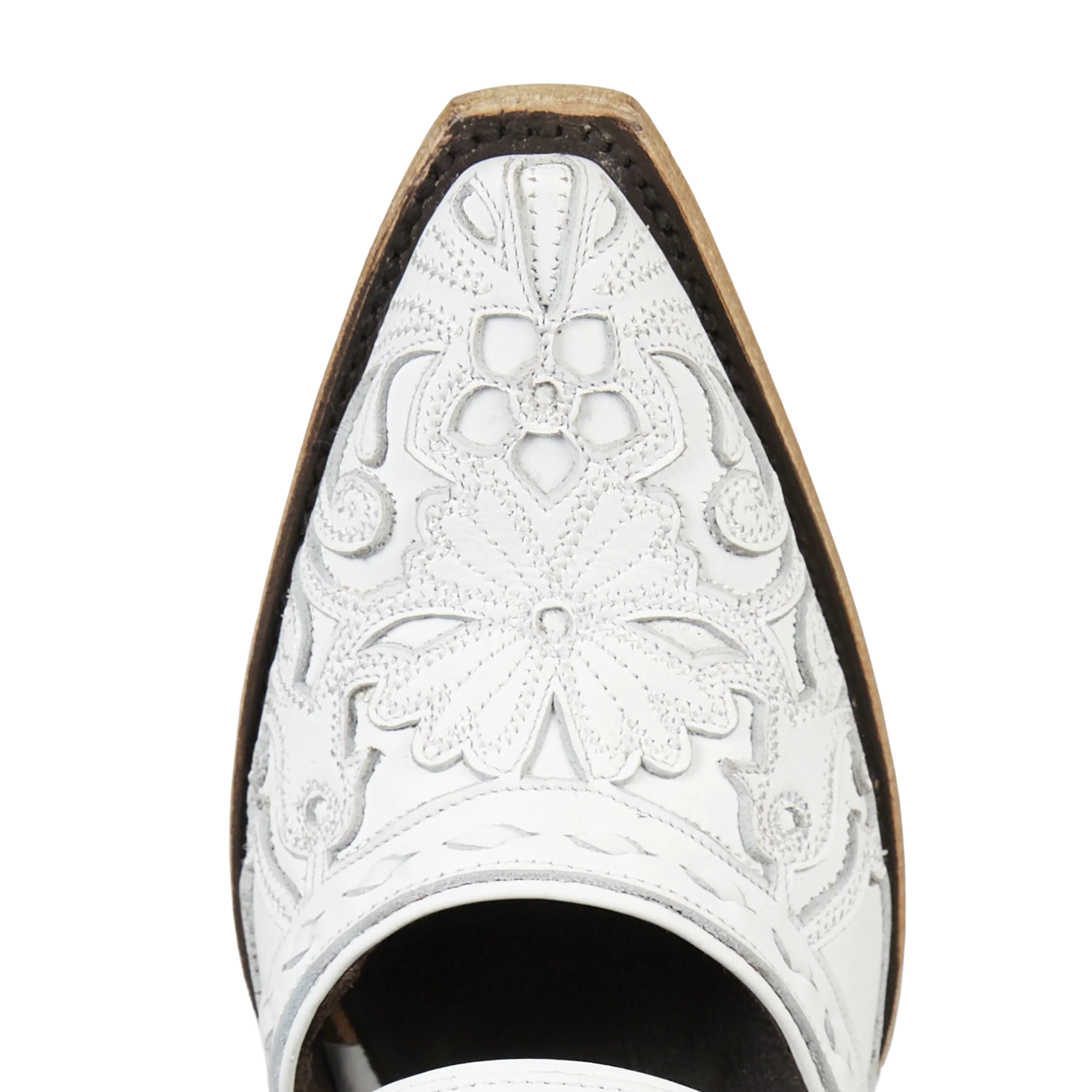 Robin Slingback Mule - Matte White Mule Western Fashion by Lane