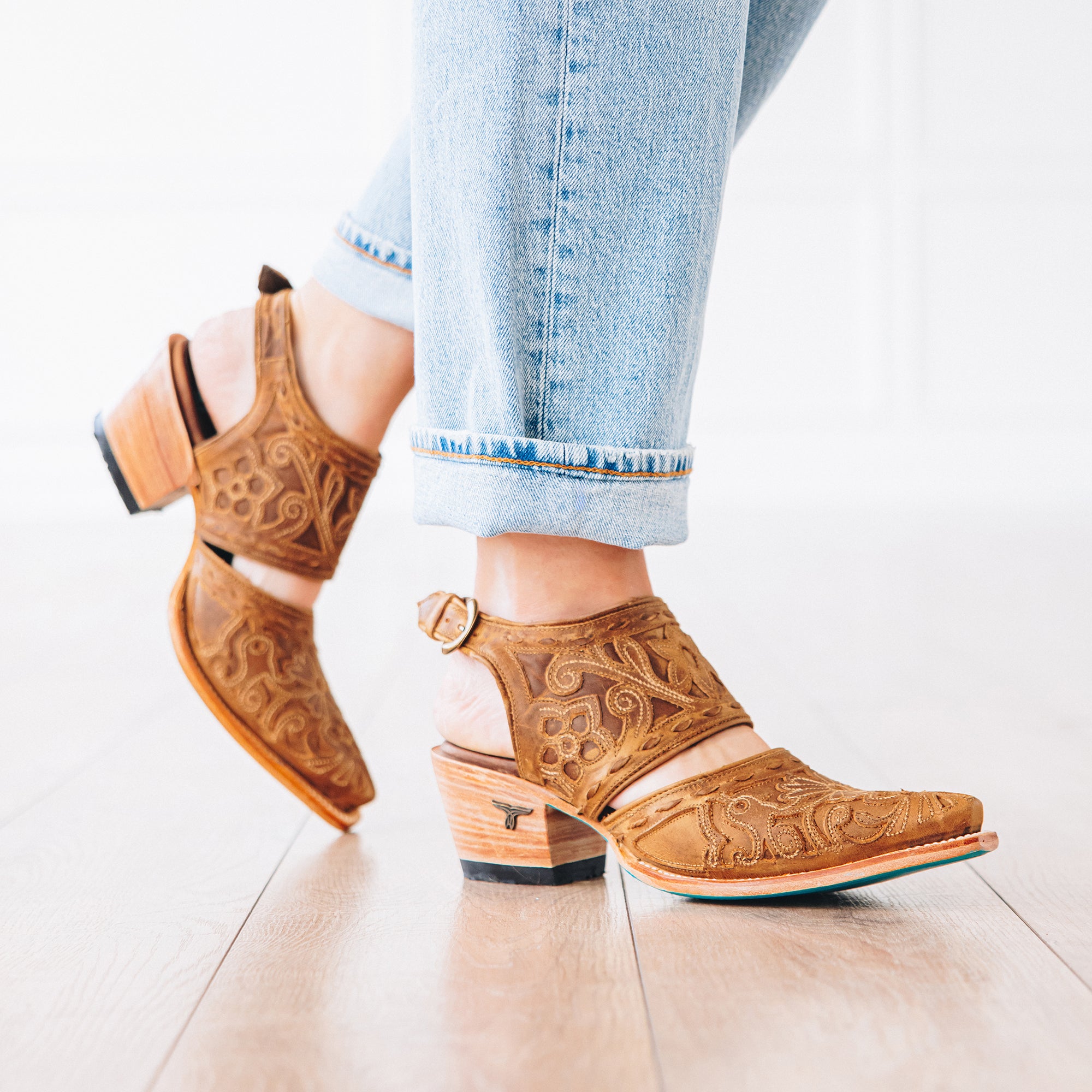 Robin Slingback Mule - Desert Clay Mule Western Fashion by Lane
