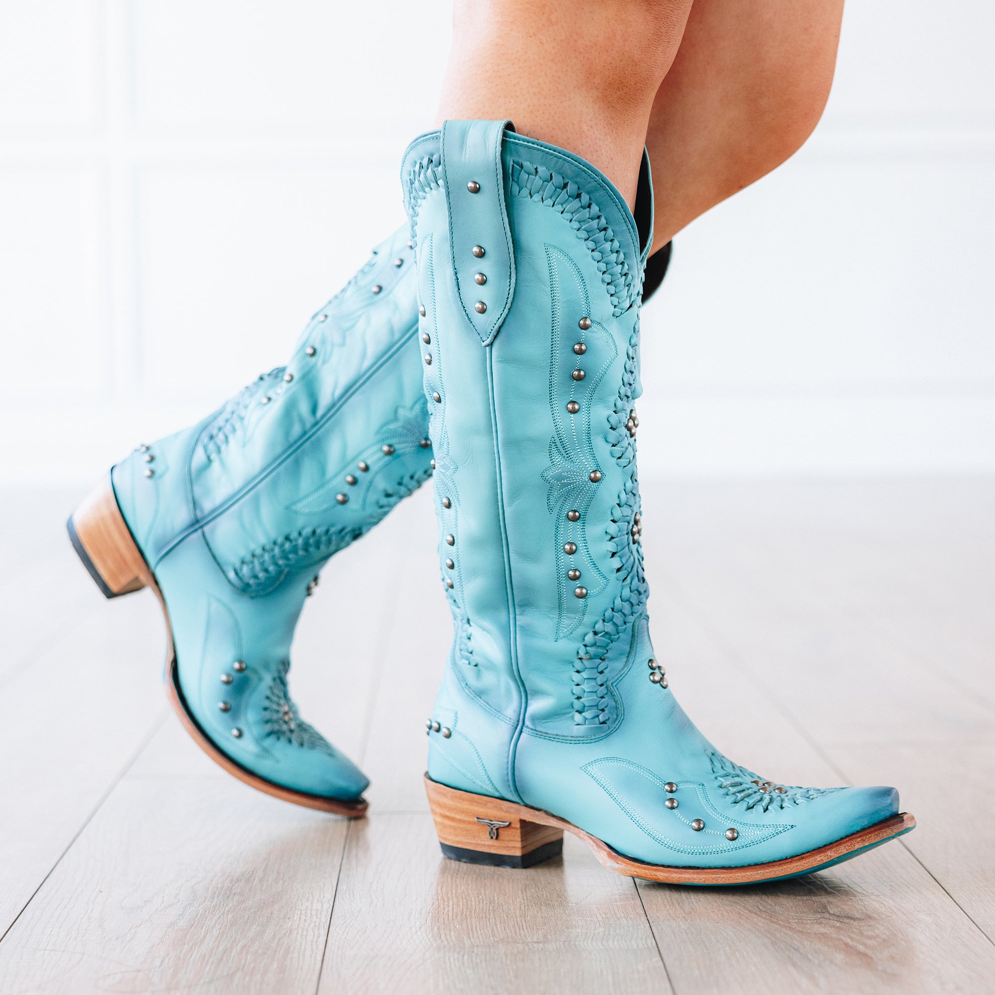 Cossette Boot - Turquoise Blaze Ladies Boot Western Fashion by Lane