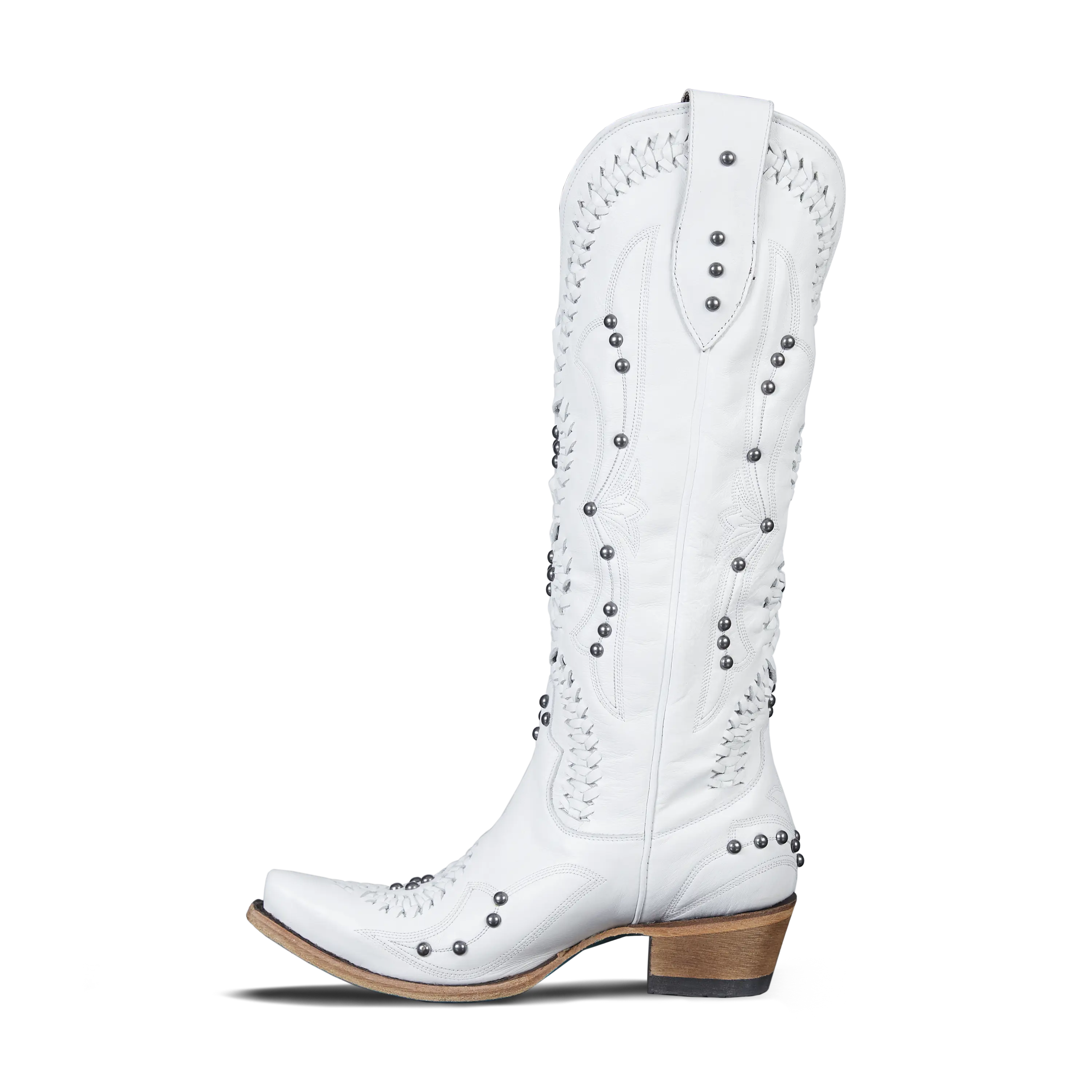 Cossette Boot - Matte White Ladies Boot Western Fashion by Lane