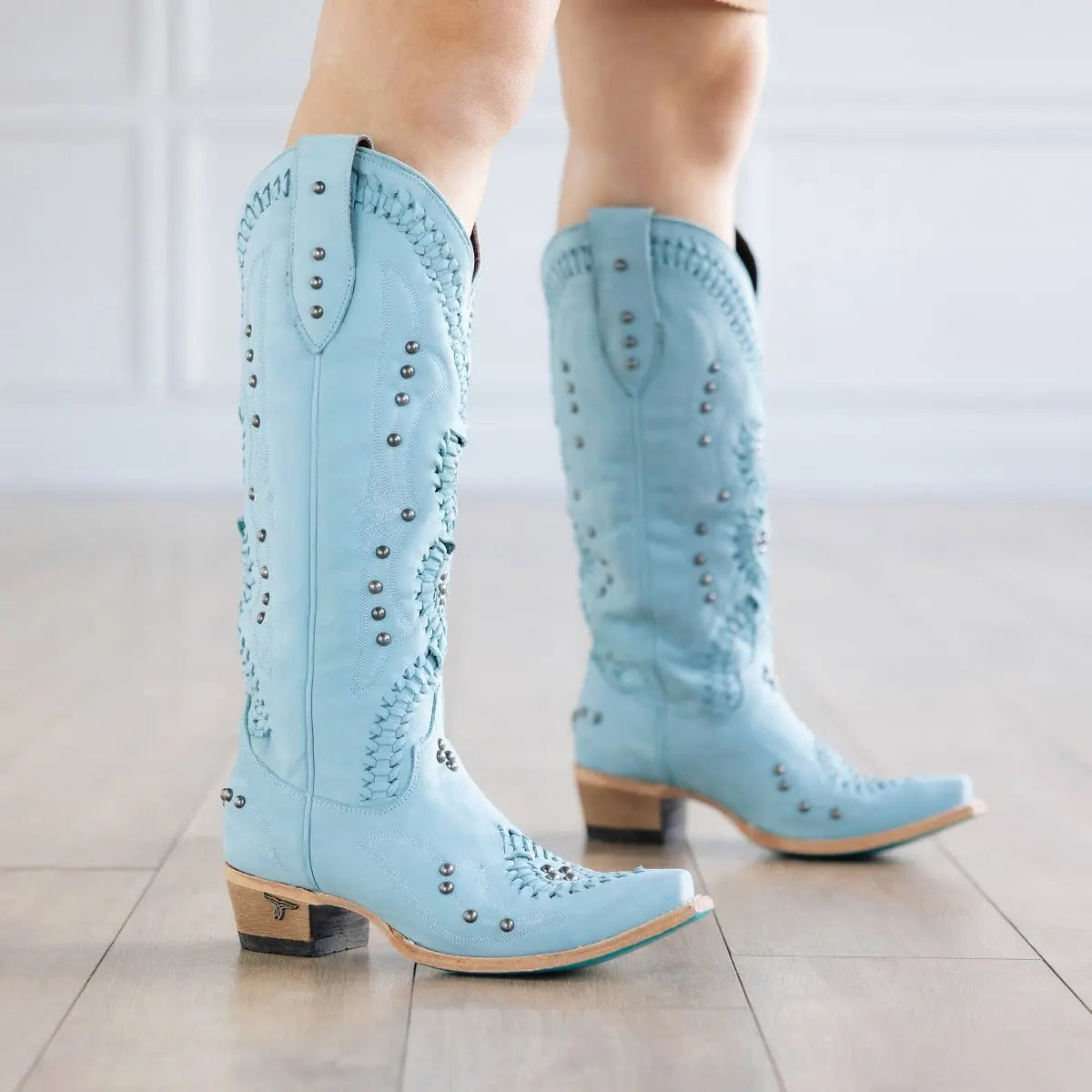 Cossette Boot - Powder Blue Ladies Boot Western Fashion by Lane