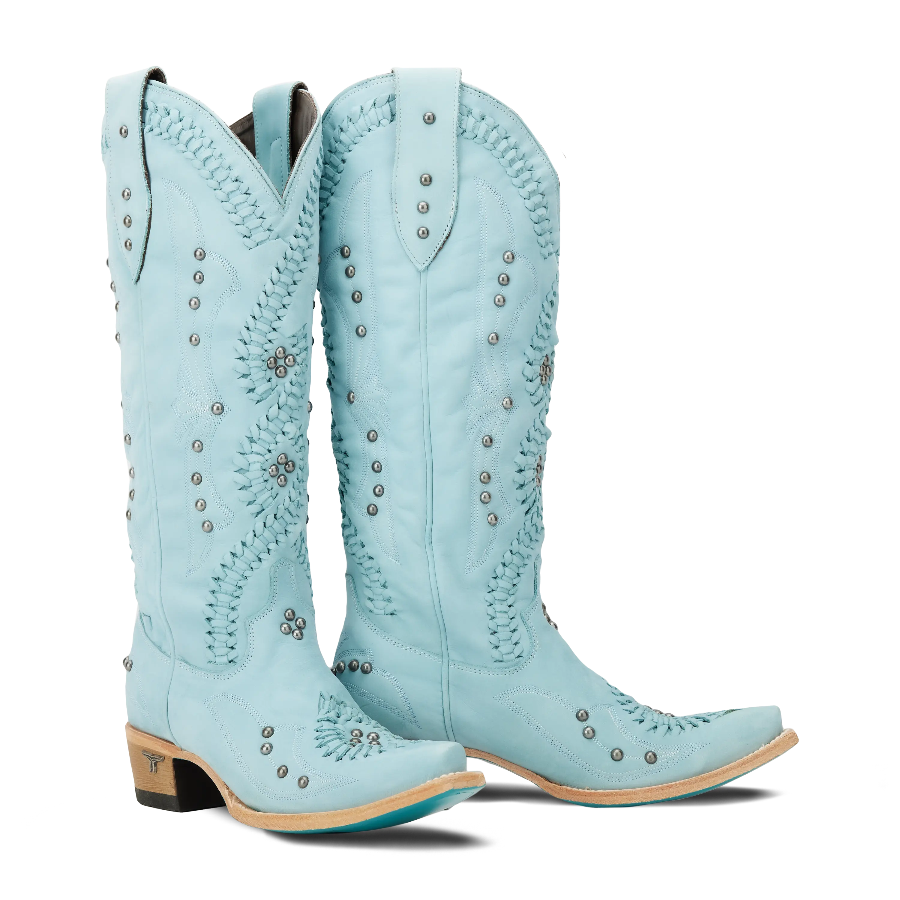 Cossette Boot - Powder Blue Ladies Boot Powder Blue Western Fashion by Lane