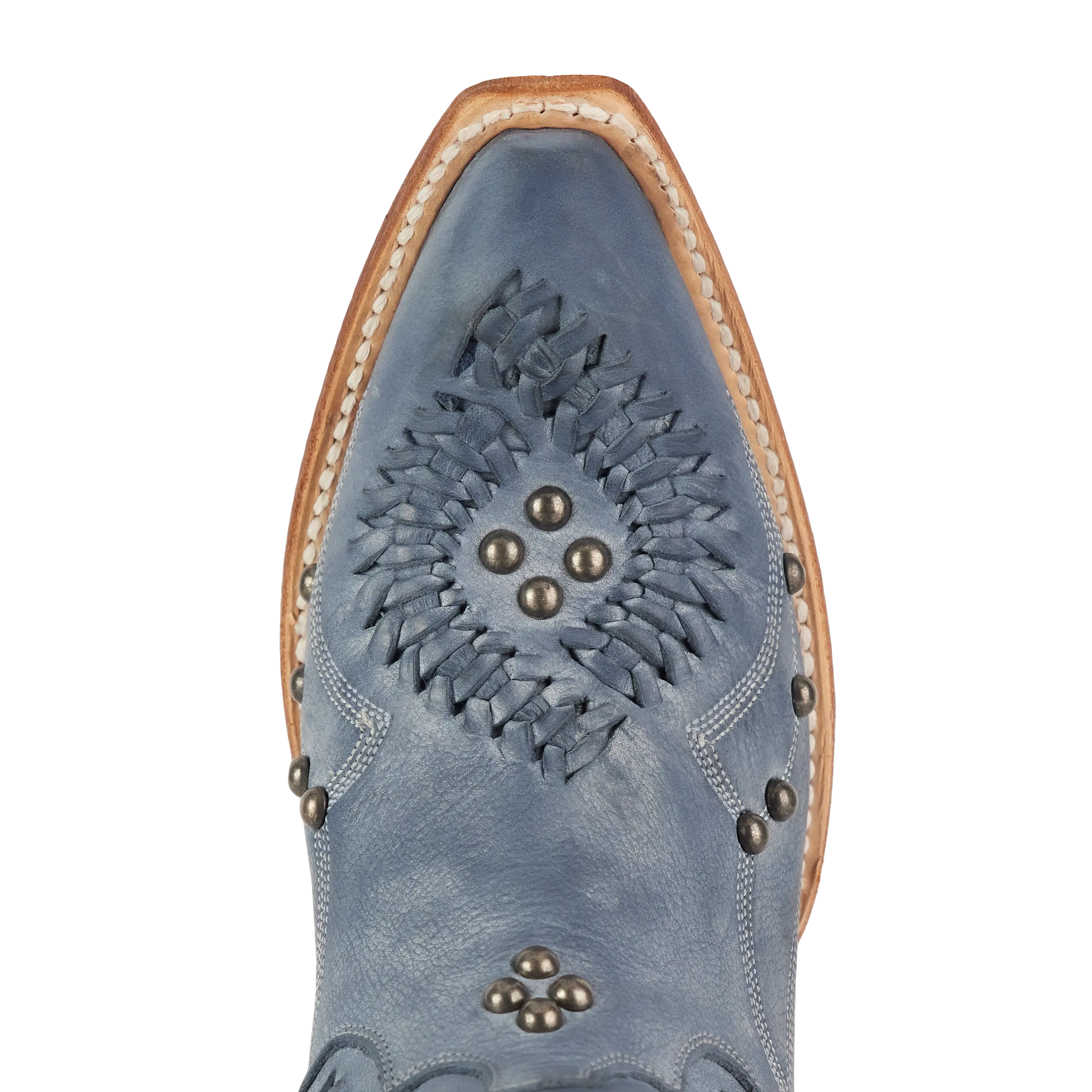 Cossette Boot - Washed Denim Ladies Boot Western Fashion by Lane