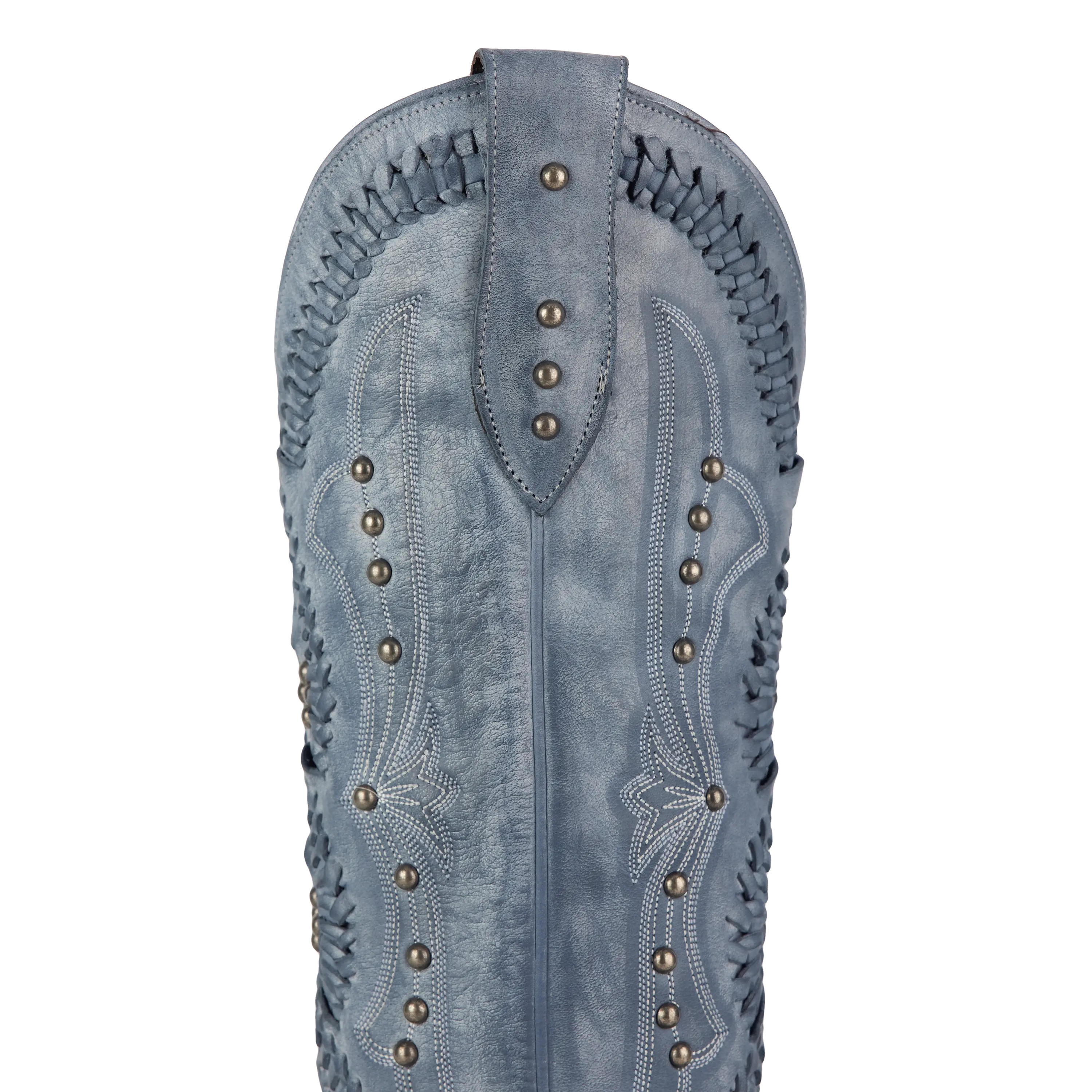Cossette Boot - Washed Denim Ladies Boot Western Fashion by Lane