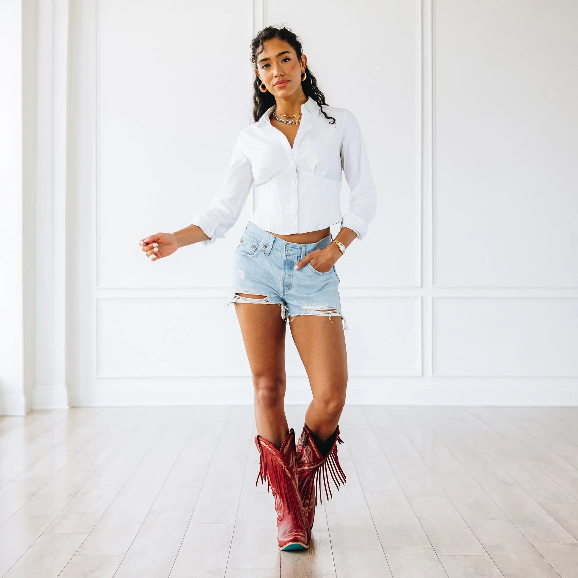 Senita Falls Boot - Smoldering Ruby **Final Sale** Ladies Boot Western Fashion by Lane