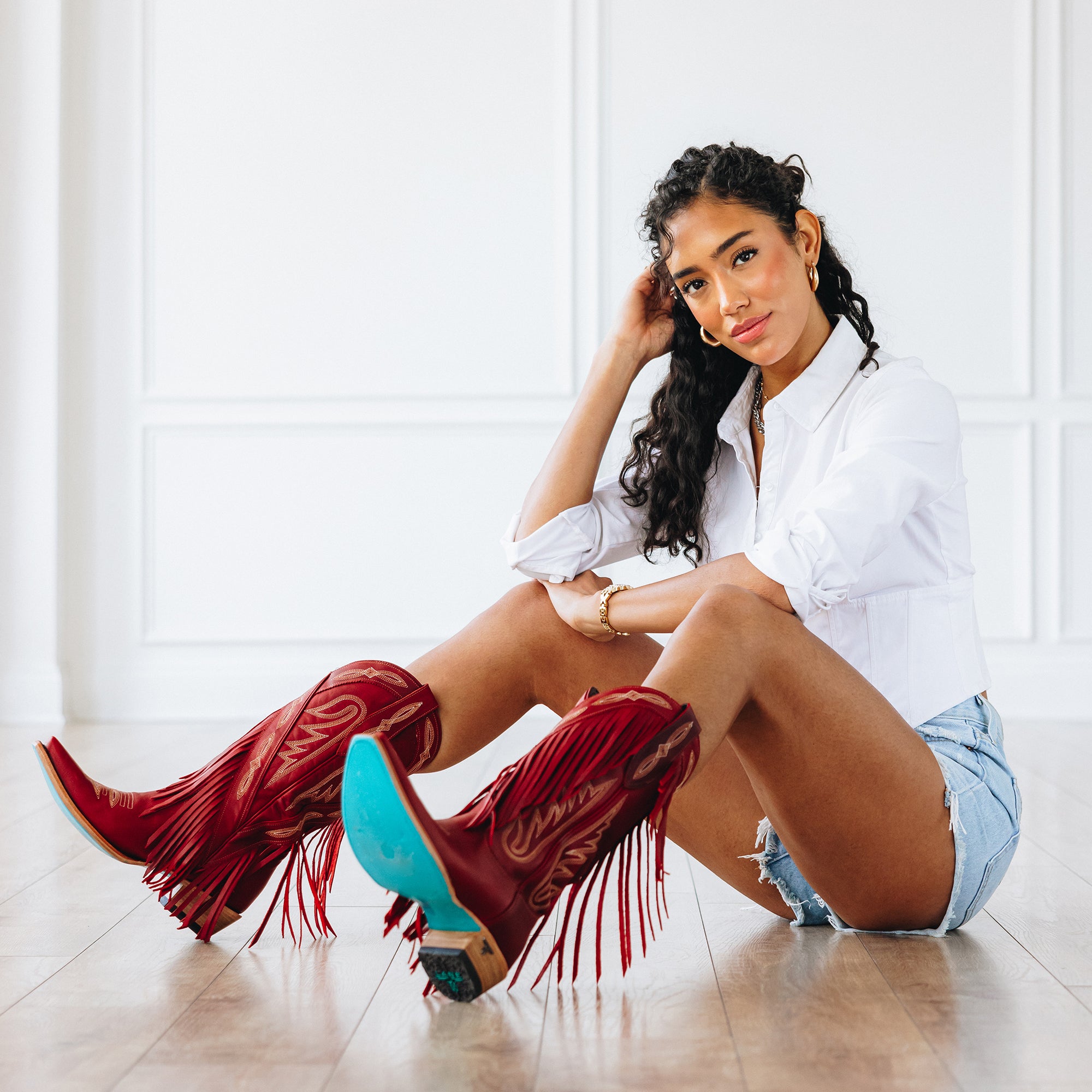 Senita Falls Boot - Smoldering Ruby Ladies Boot Western Fashion by Lane