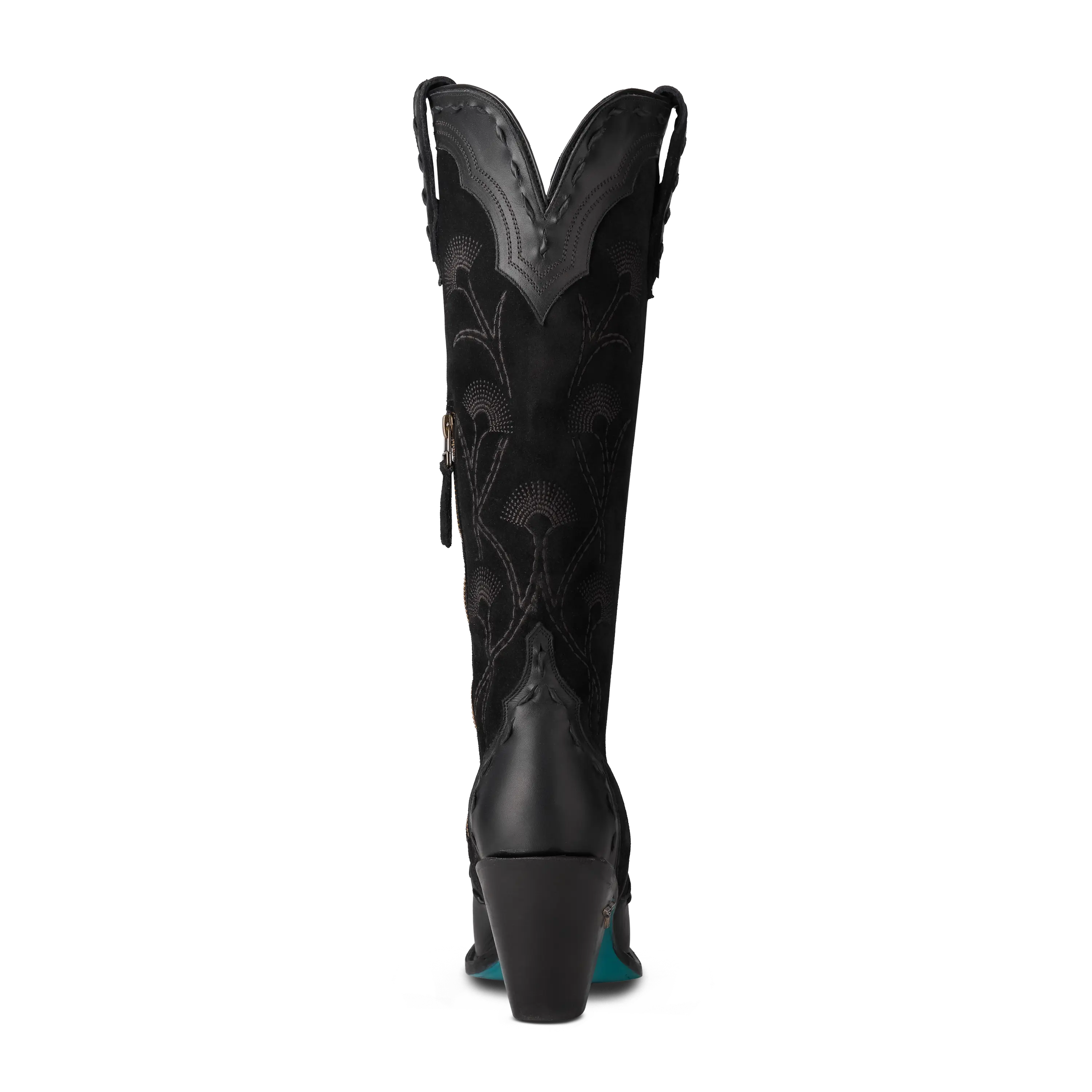 Tessa Knee High - Jet Black Ladies Boot Western Fashion by Lane
