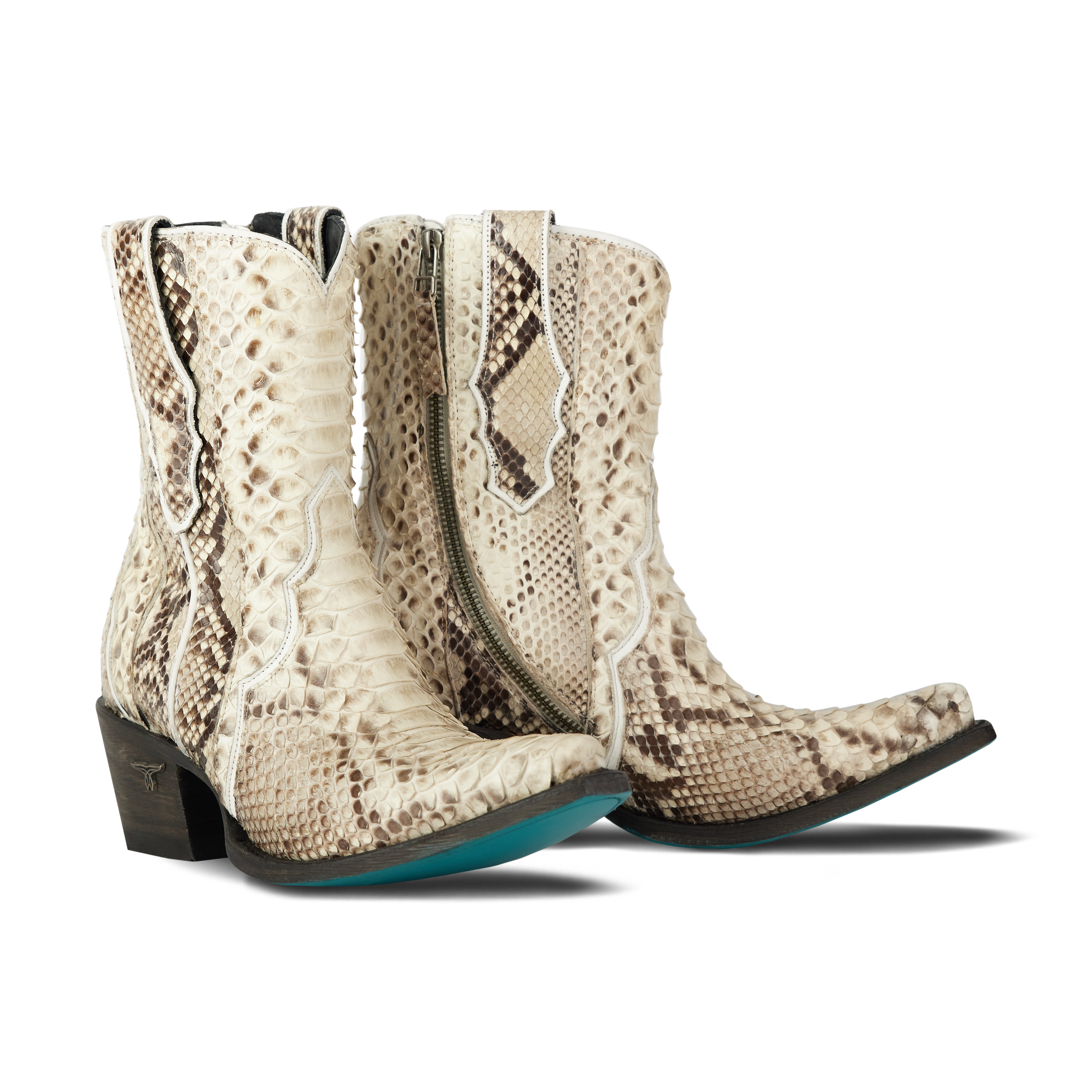 Vickson Exotic Bootie - Headliner Ladies Bootie headliner-black Western Fashion by Lane