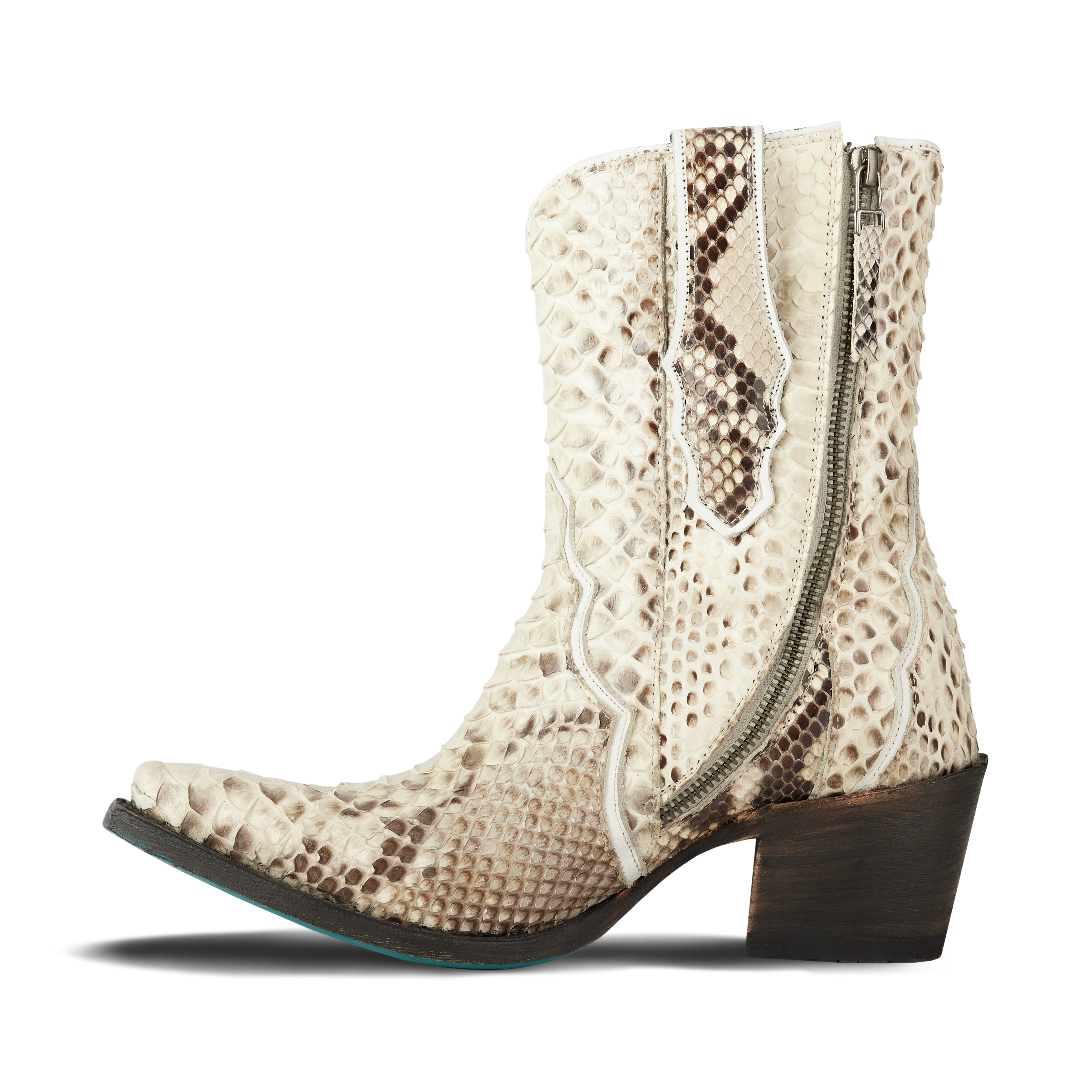 Vickson Exotic Bootie - Headliner Ladies Bootie Western Fashion by Lane