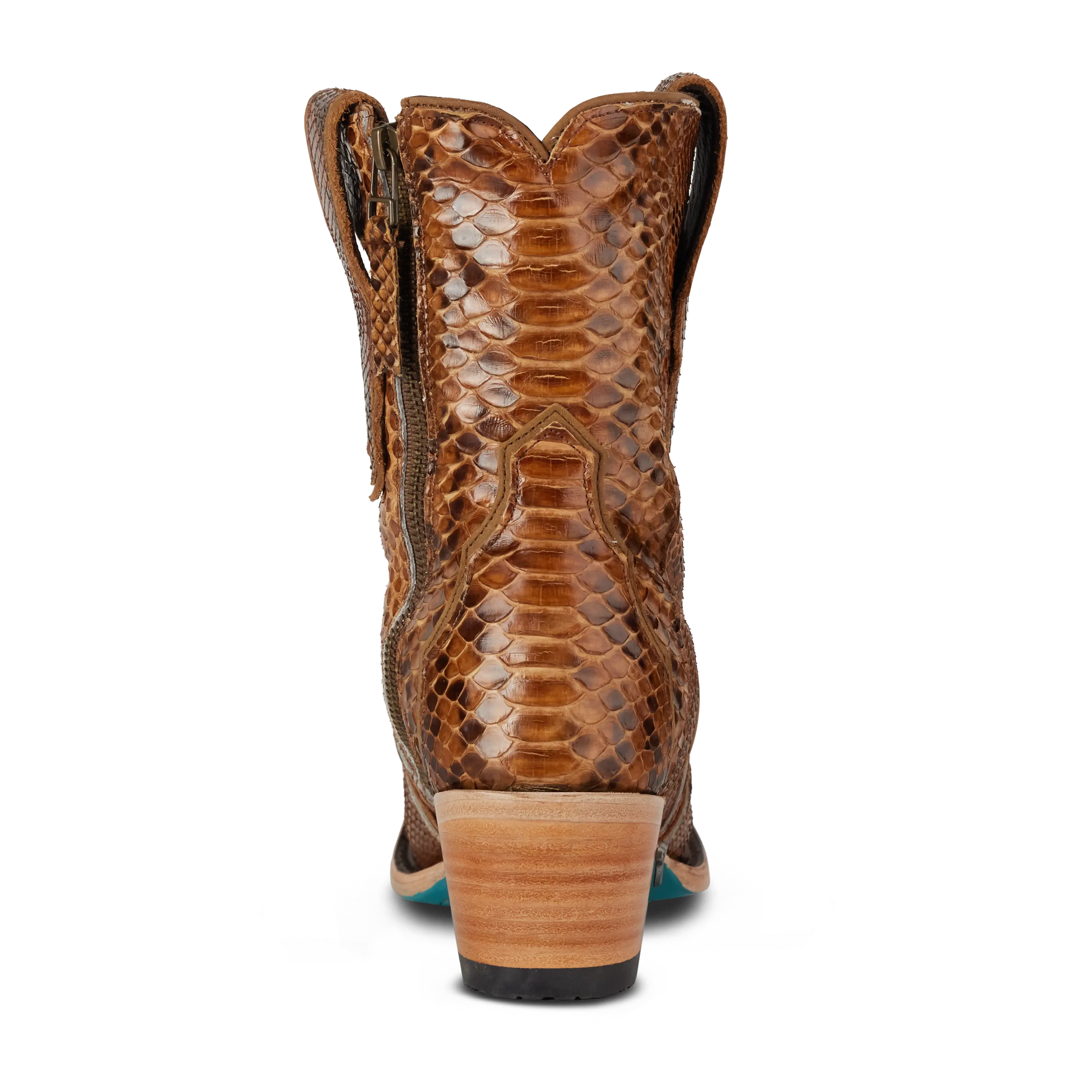 Vickson Exotic Bootie - Copperhead Ladies Bootie Western Fashion by Lane