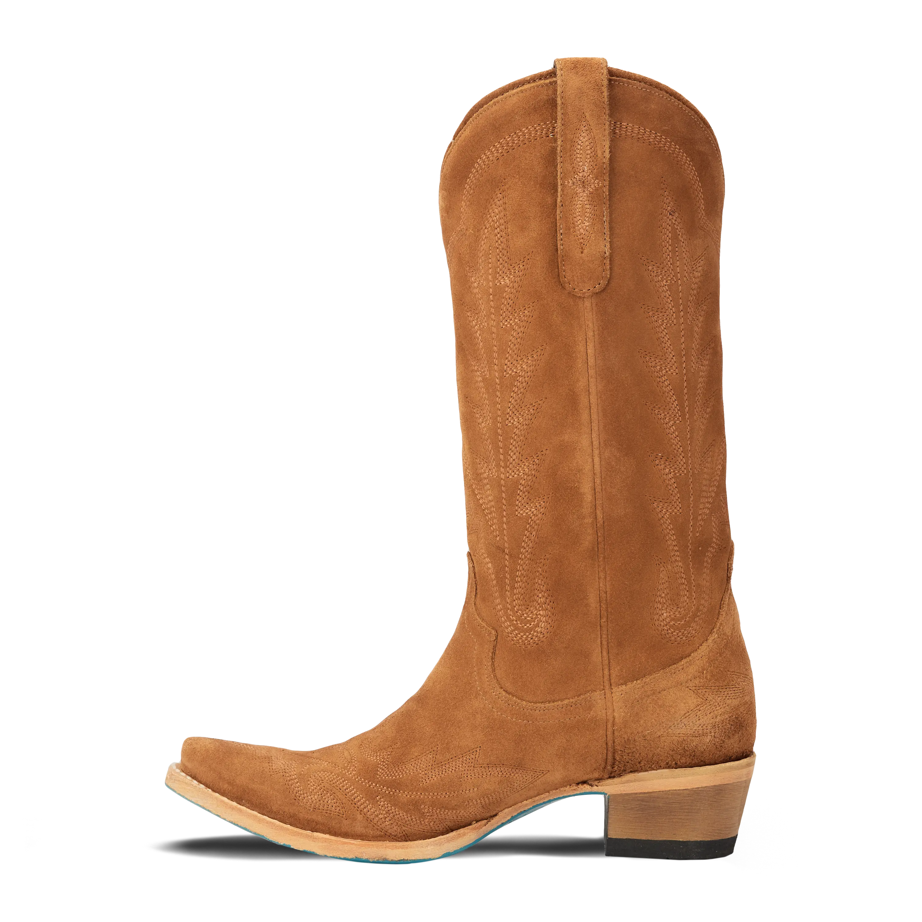 Lexington Boot - Toffee Suede Ladies Boot Western Fashion by Lane