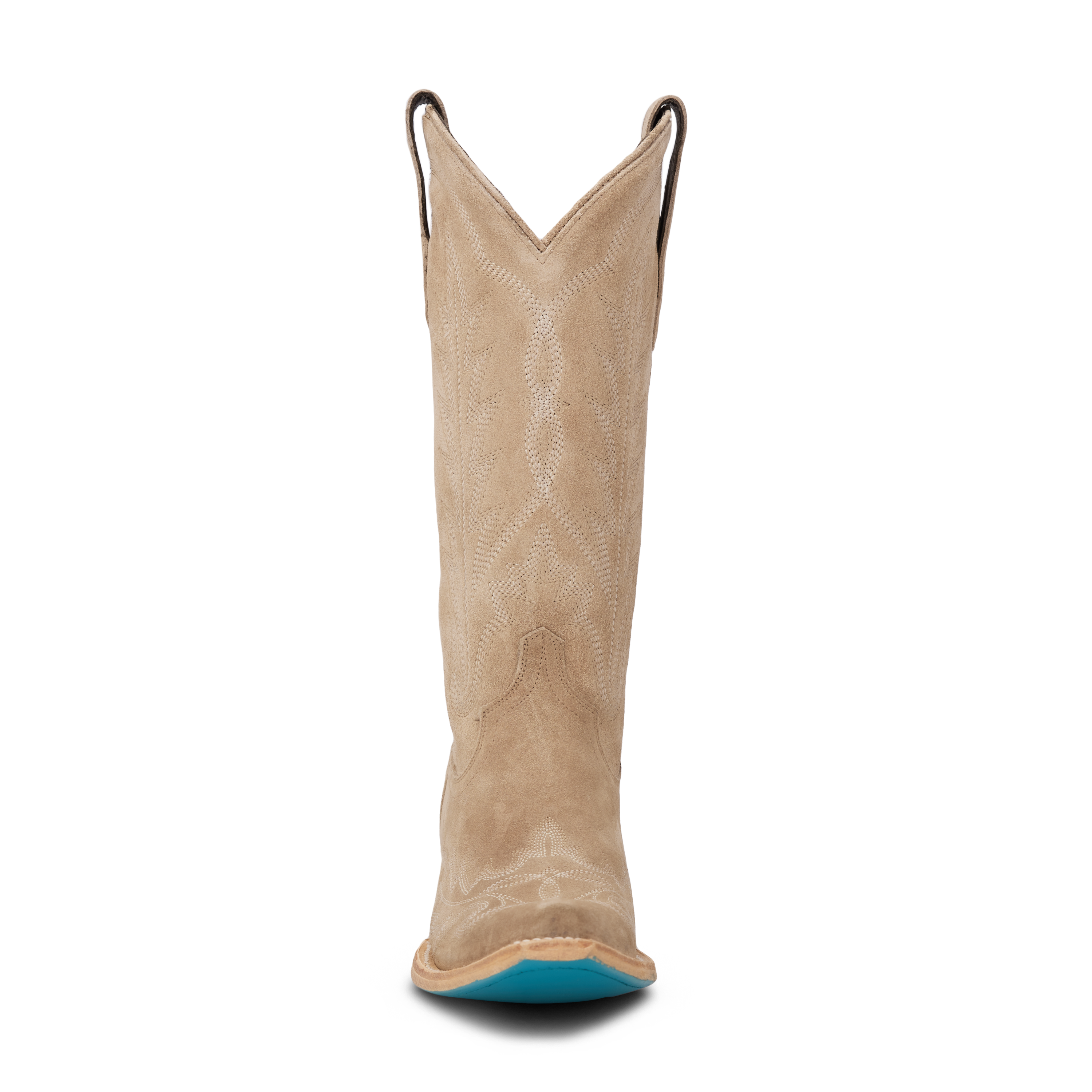 Lexington Boot - Latte Suede Ladies Boot Western Fashion by Lane