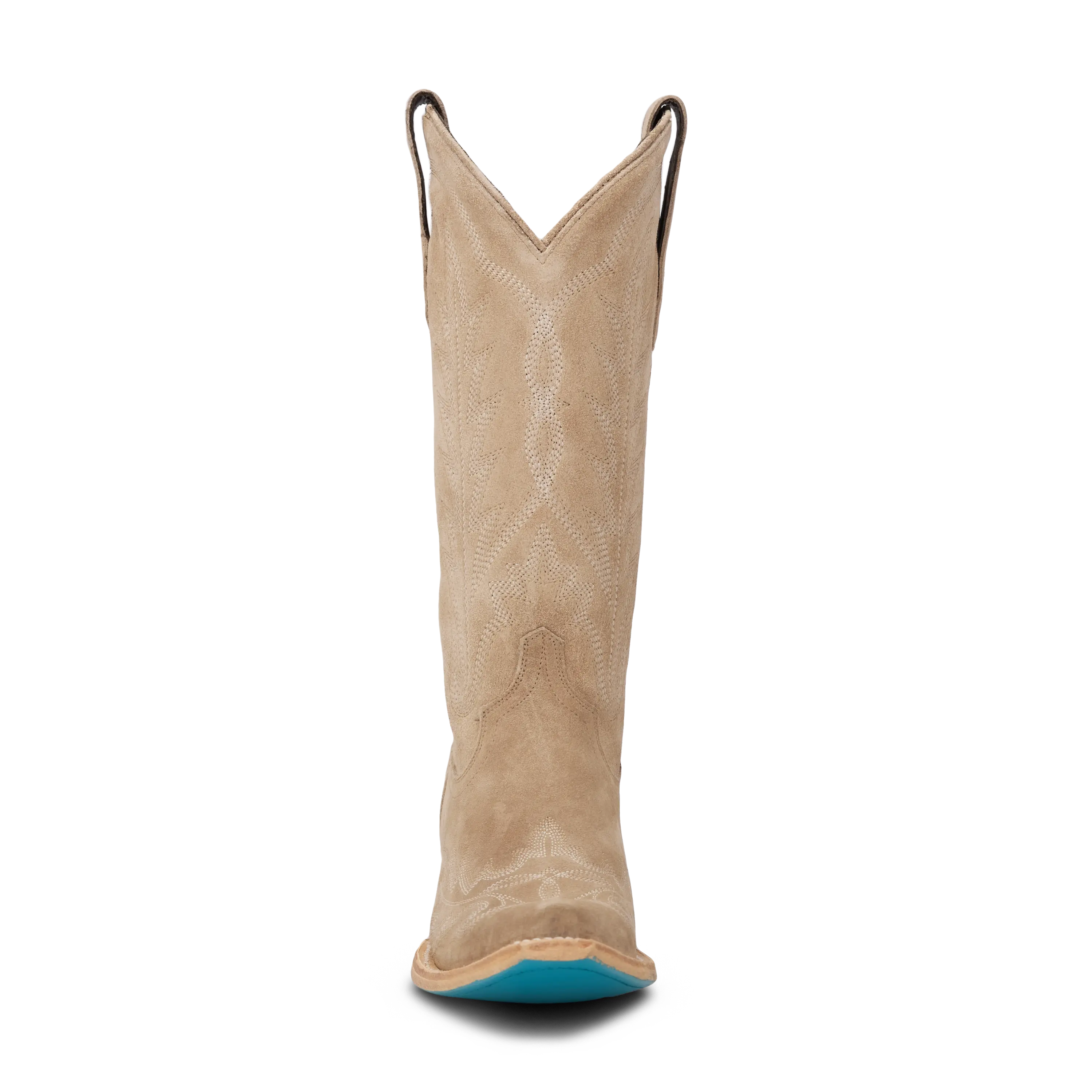 Lexington Boot - Latte Suede Ladies Boot Western Fashion by Lane