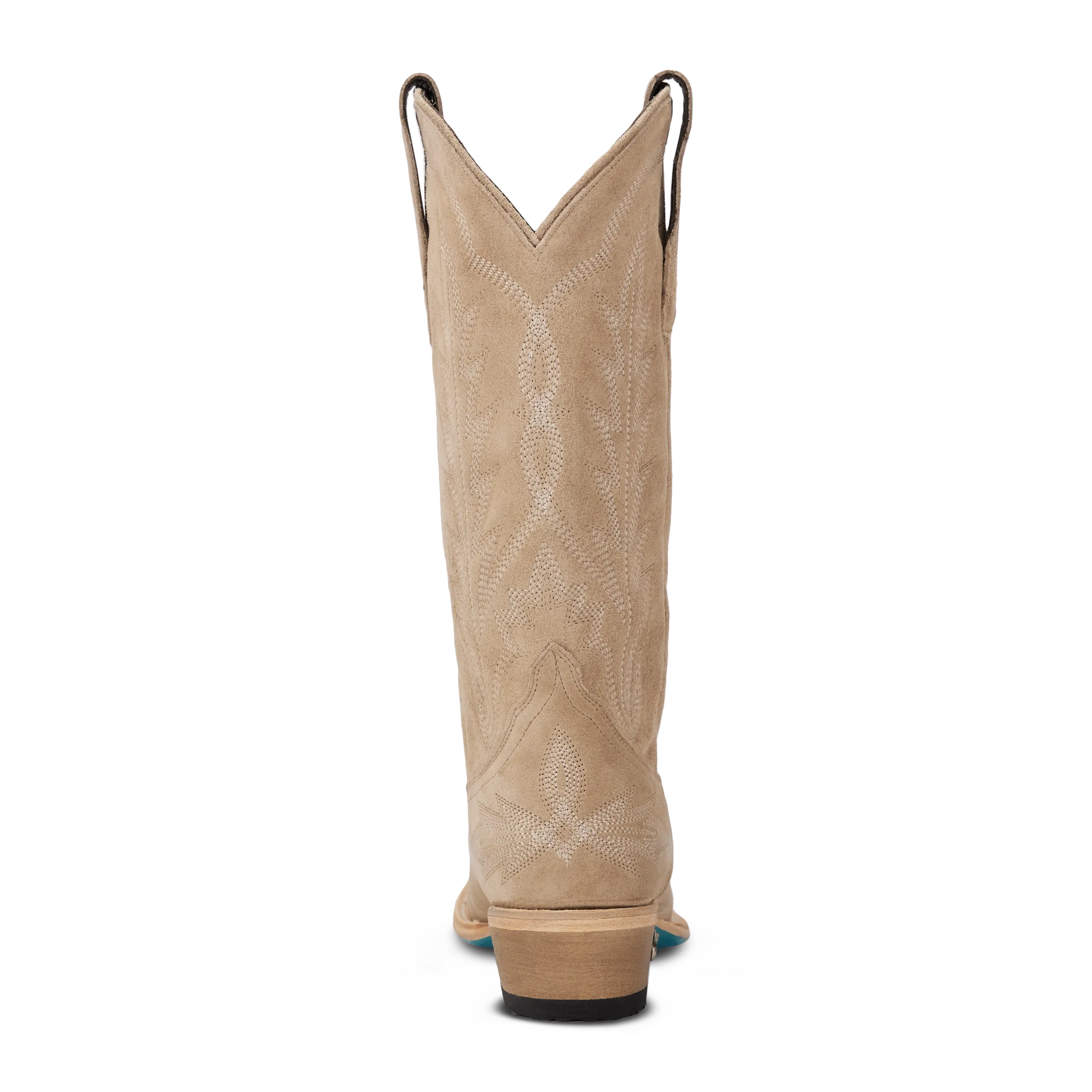 Lexington Boot - Latte Suede Ladies Boot Western Fashion by Lane