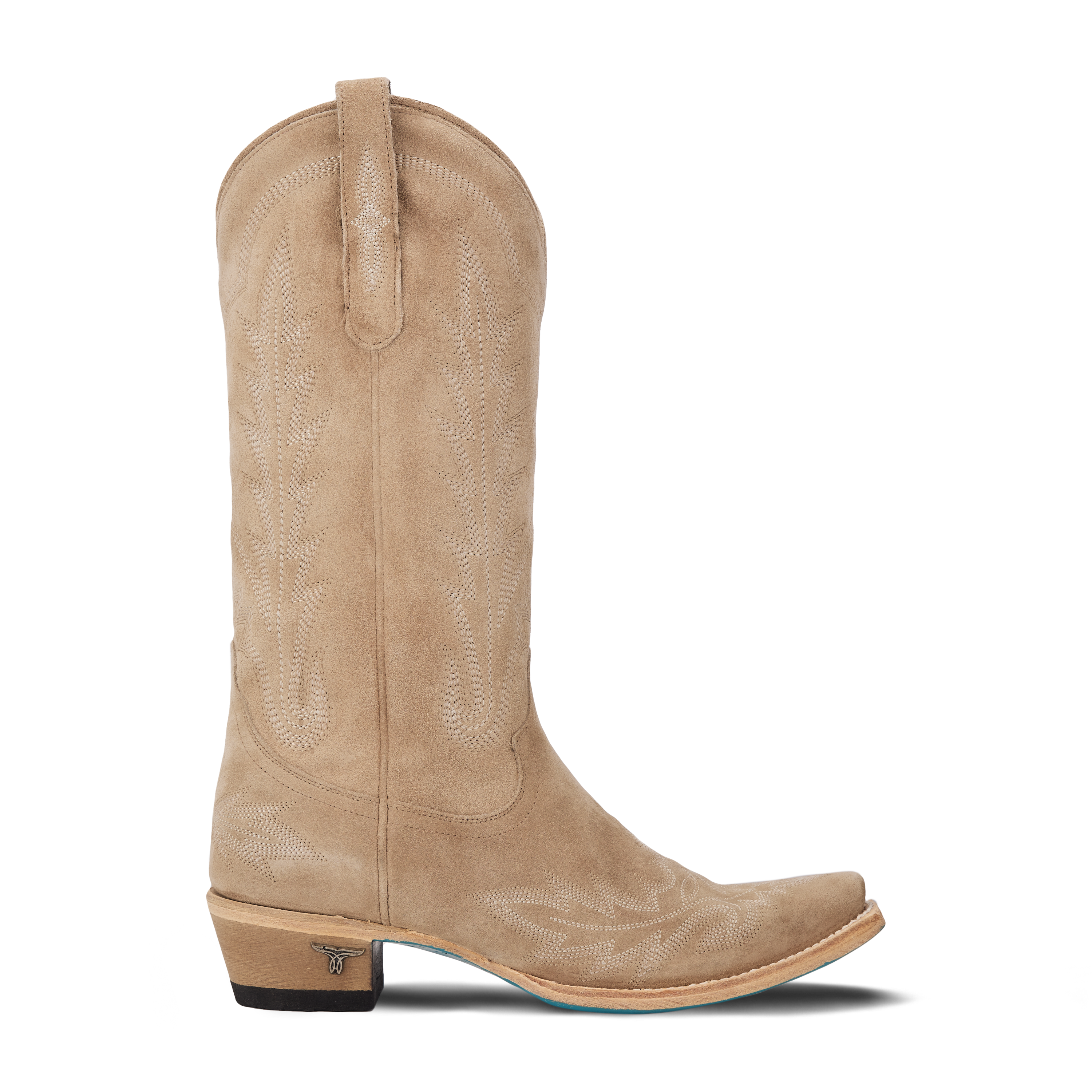 Lexington Boot - Latte Suede Ladies Boot Western Fashion by Lane