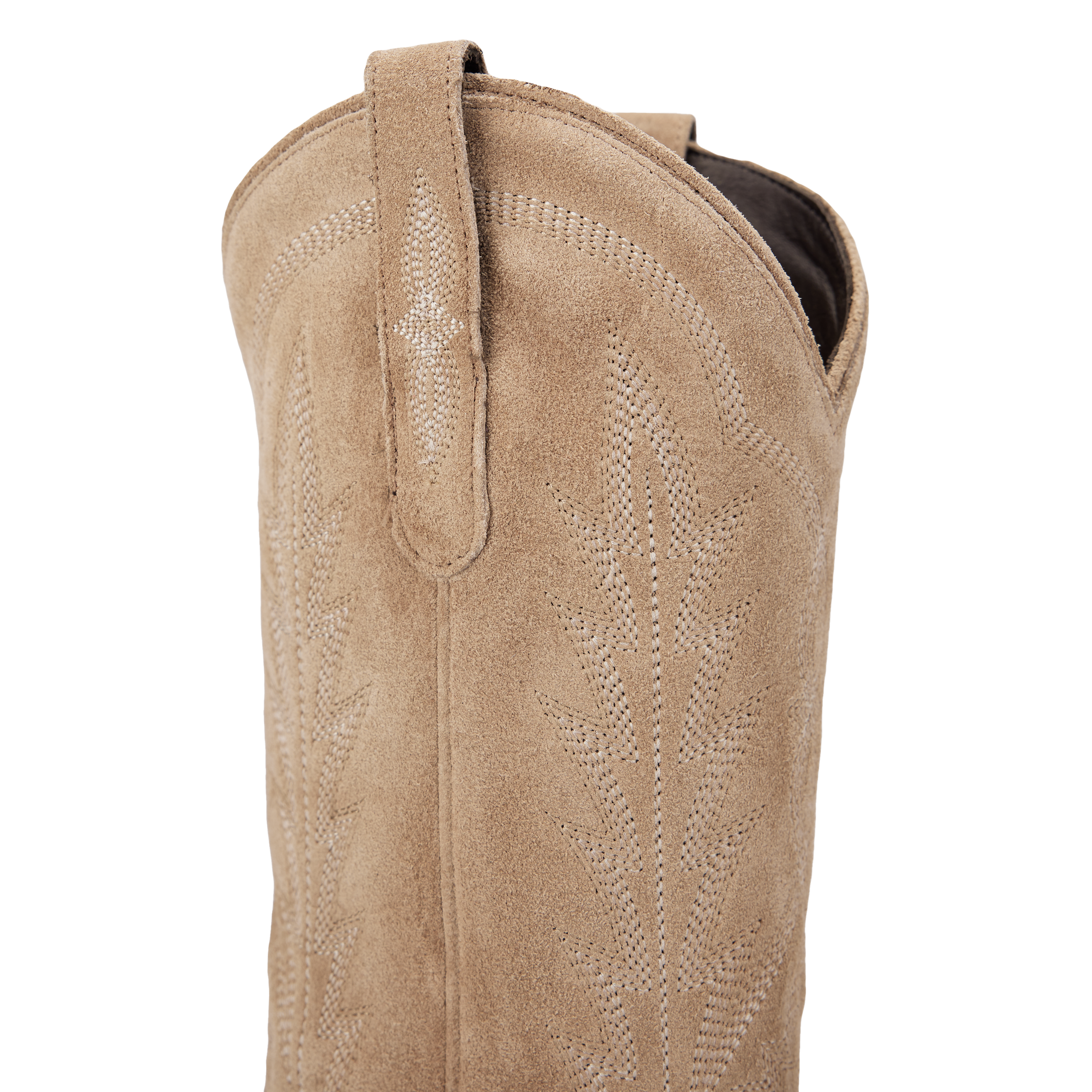 Lexington Boot - Latte Suede Ladies Boot Western Fashion by Lane