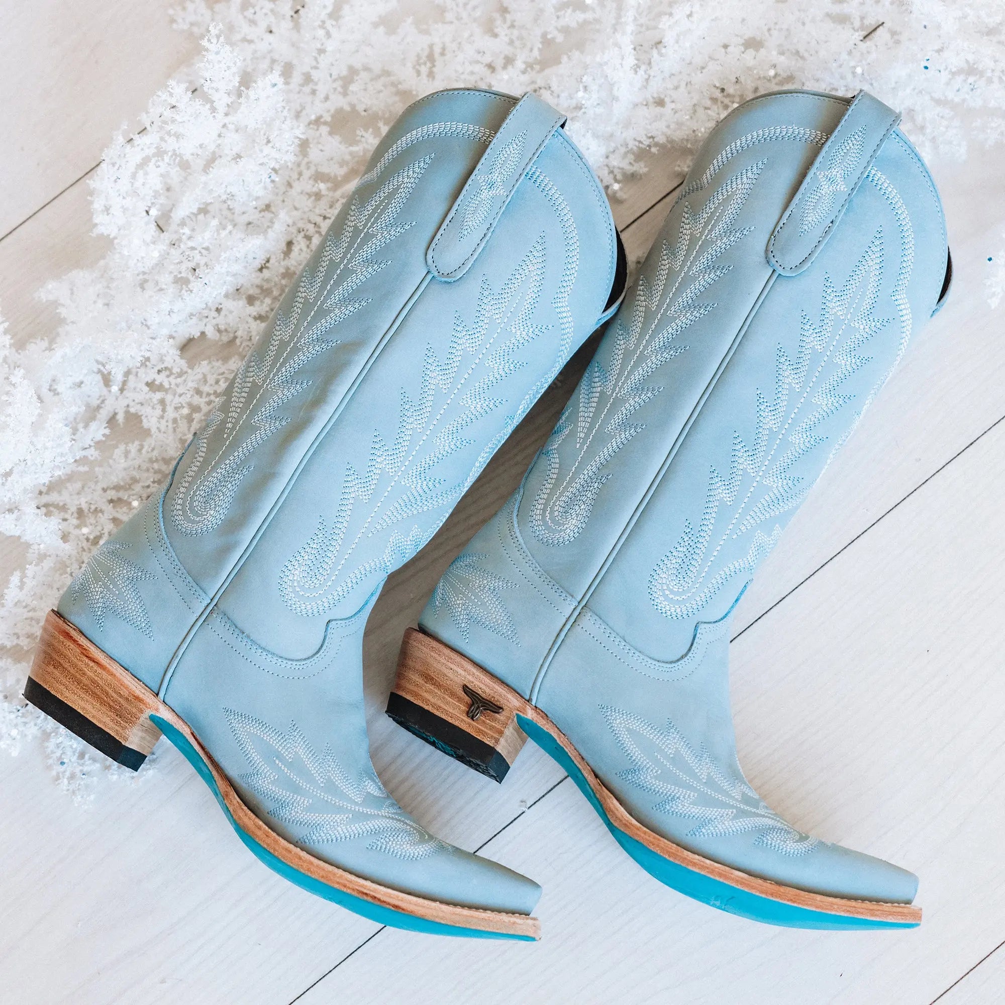 Lexington Boot - Powder Blue Ladies Boot Western Fashion by Lane