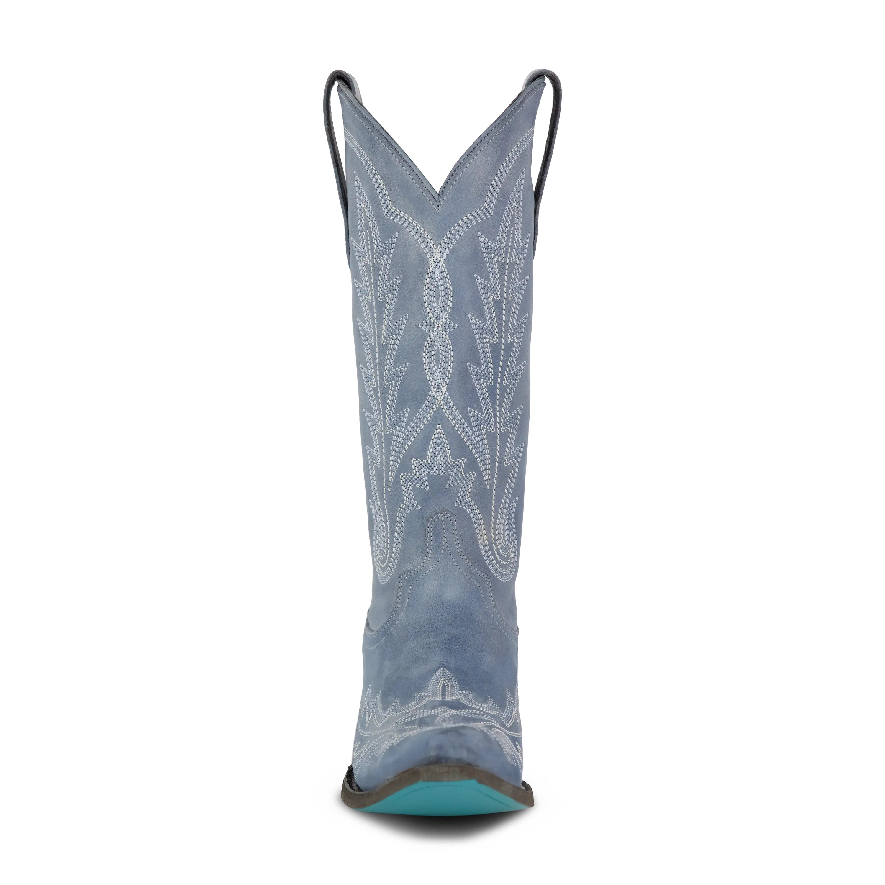 Lexington Boot - Washed Denim Ladies Boot Western Fashion by Lane