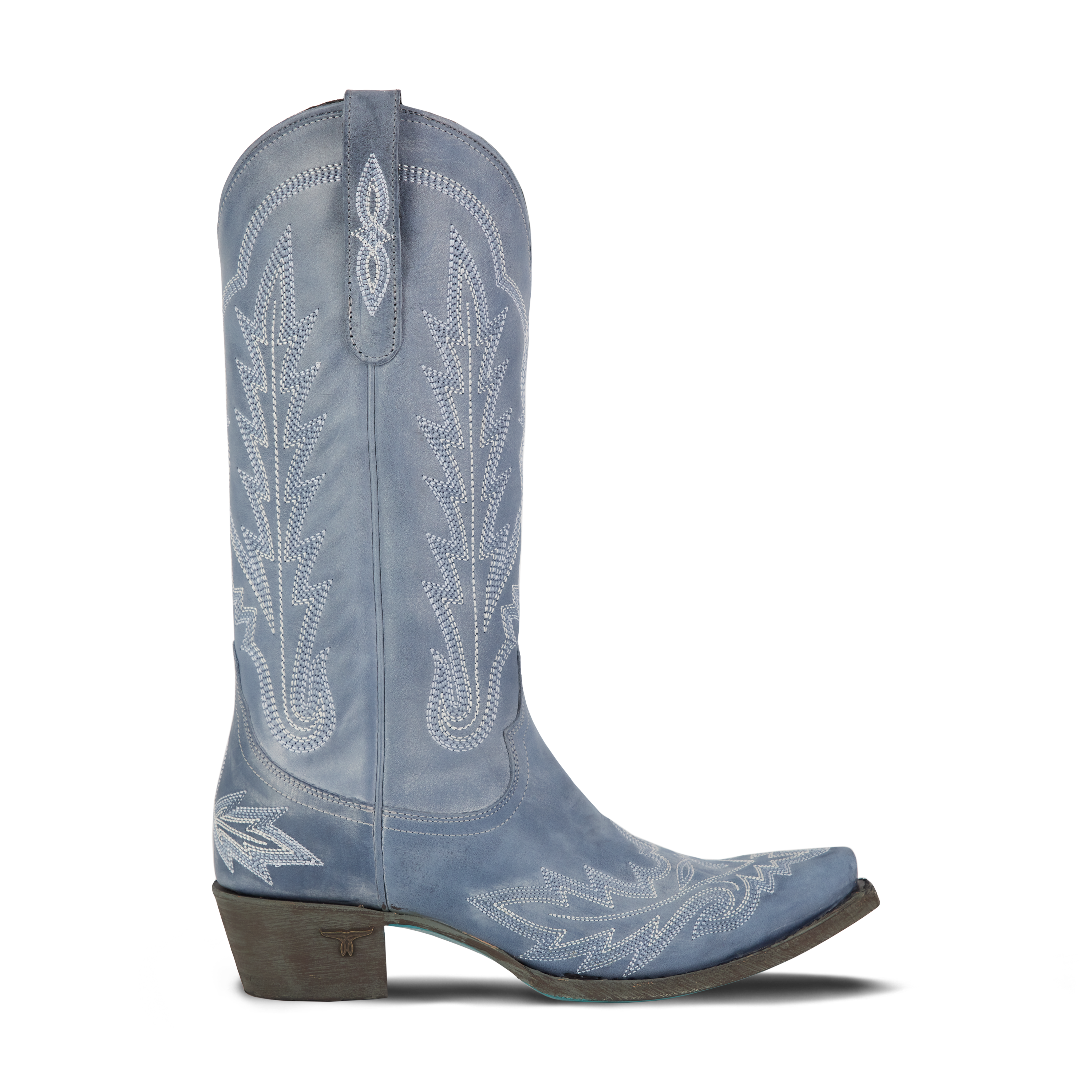 Lexington Boot - Washed Denim Ladies Boot Western Fashion by Lane