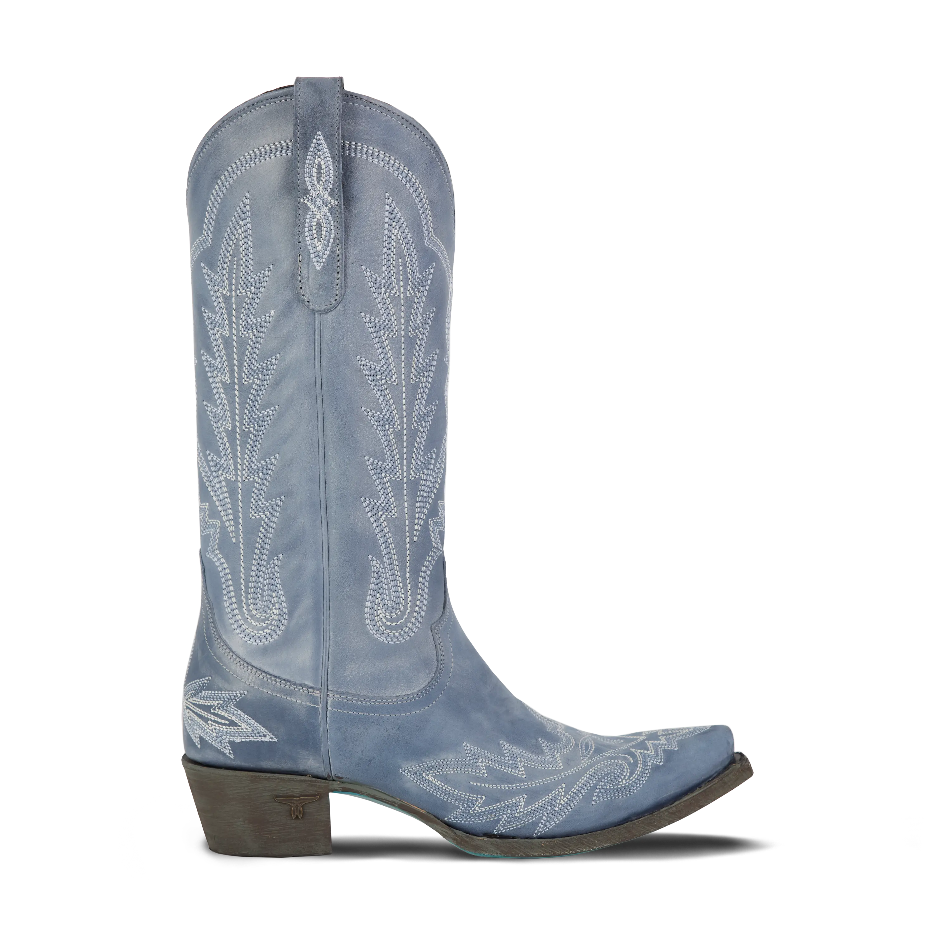 Lexington Boot - Washed Denim Ladies Boot Western Fashion by Lane